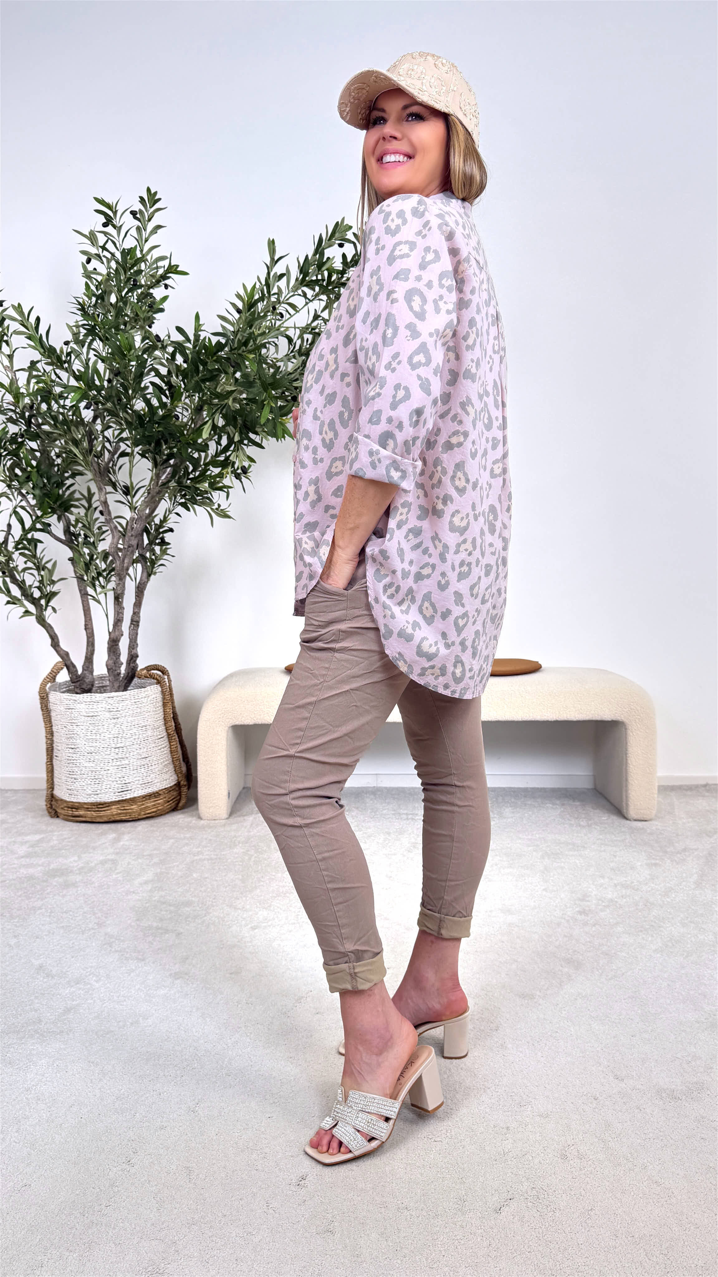 Bluse Jungle Style *Rosa*