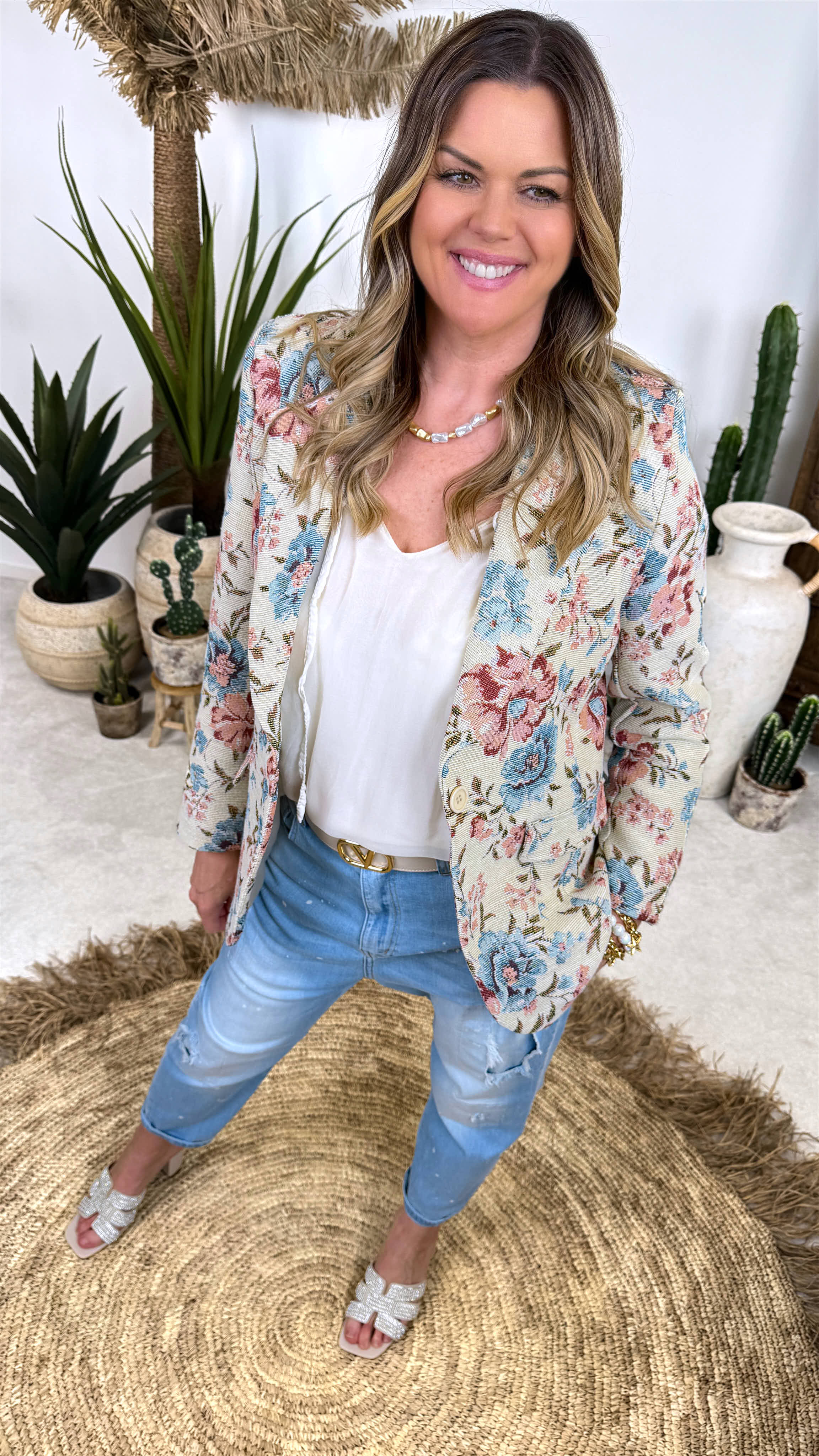 Blazer Vintage Bloom