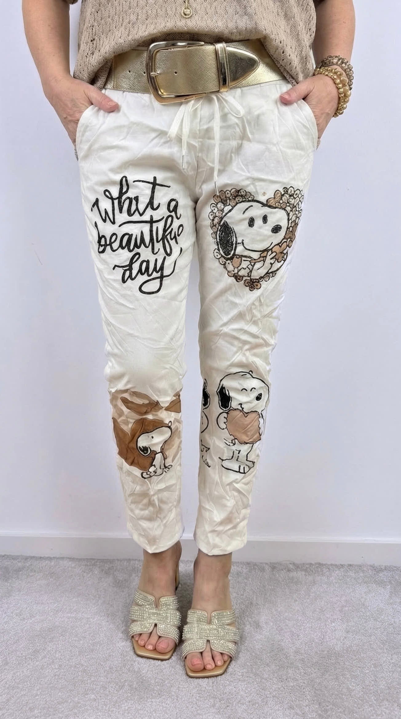 Jogpants Beautiful Day *Beige*