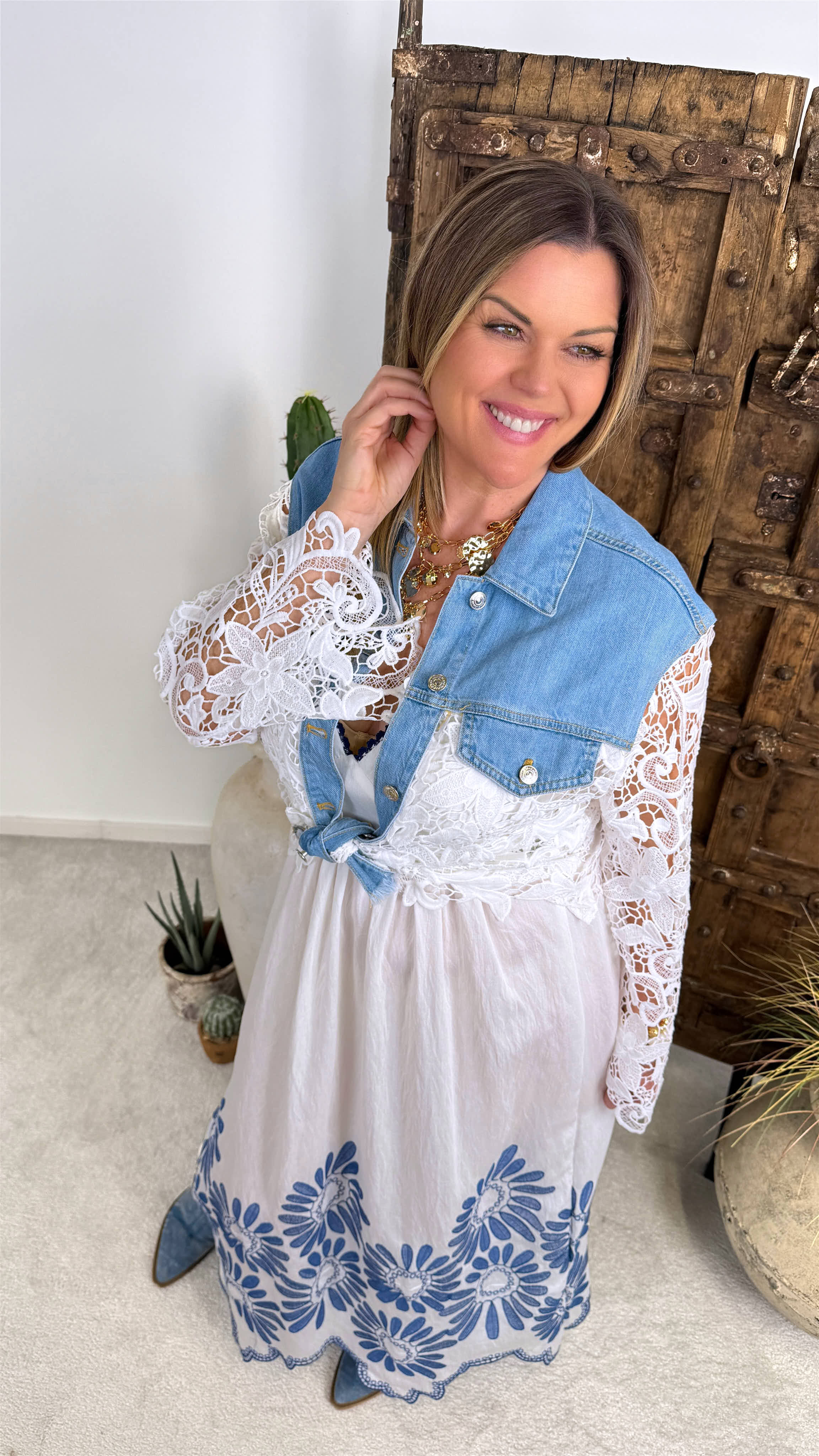 Langes Sommerkleid Mediterranean Soul