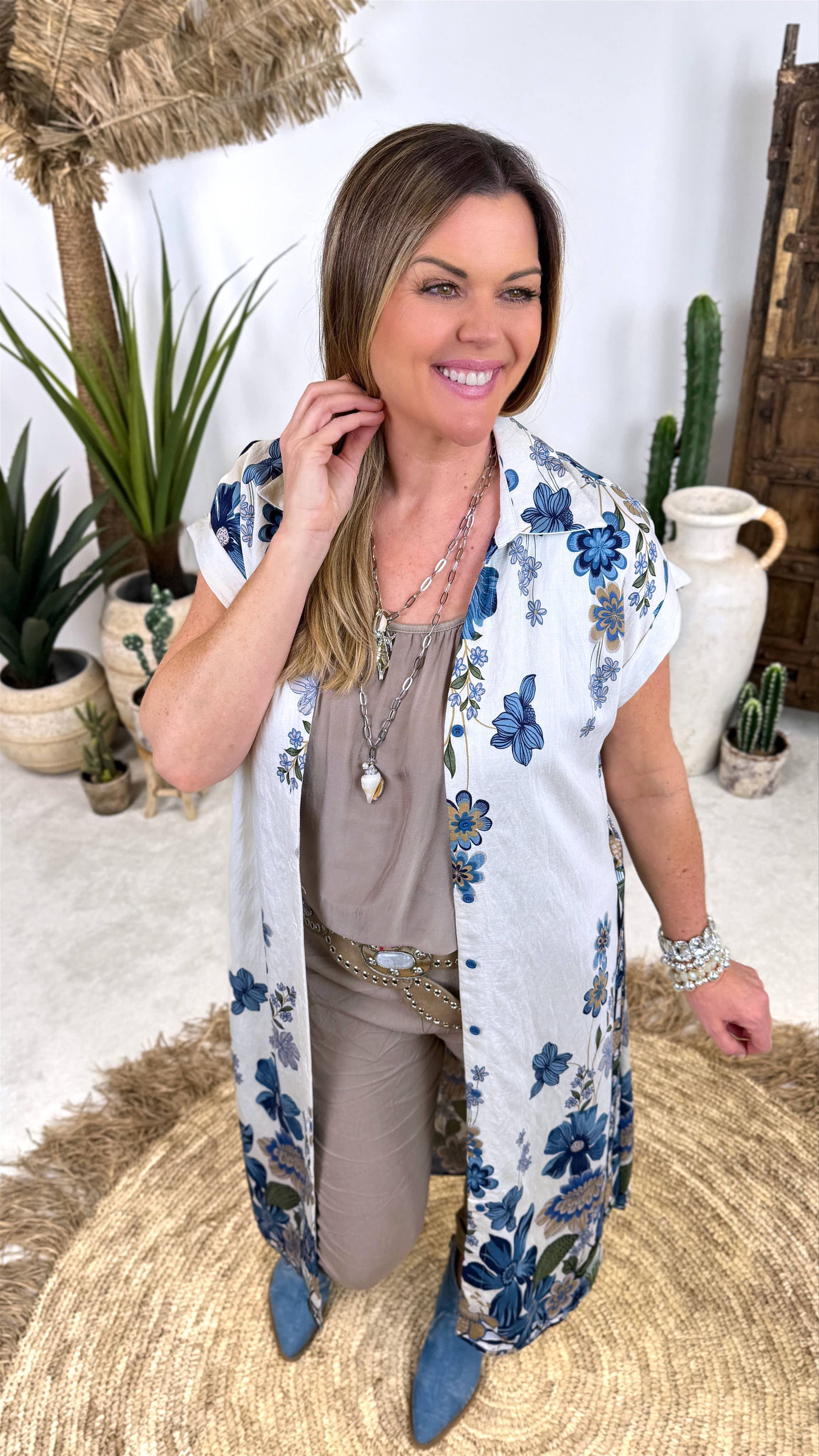 Blusen-Kleid Amalfi Garden