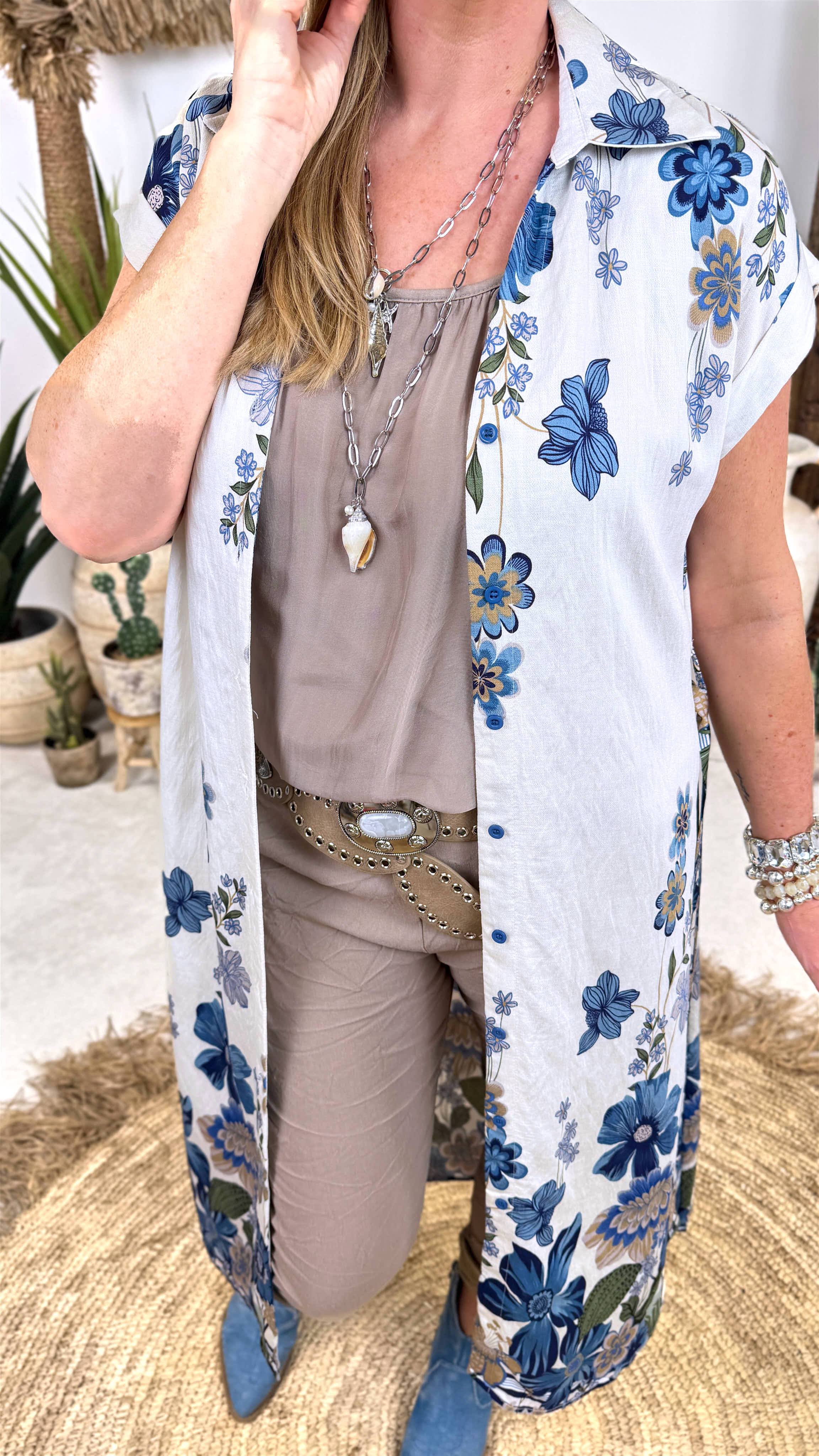 Blusen-Kleid Amalfi Garden