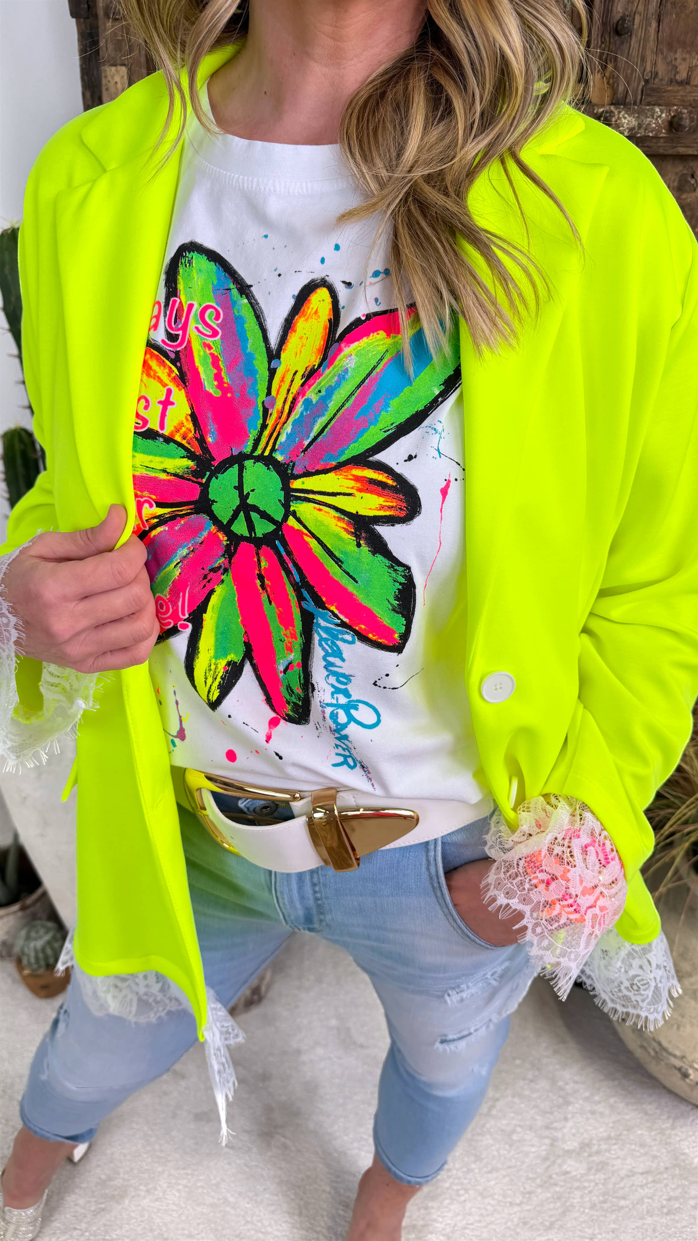 Blazer The One You Feel *Neon Gelb*