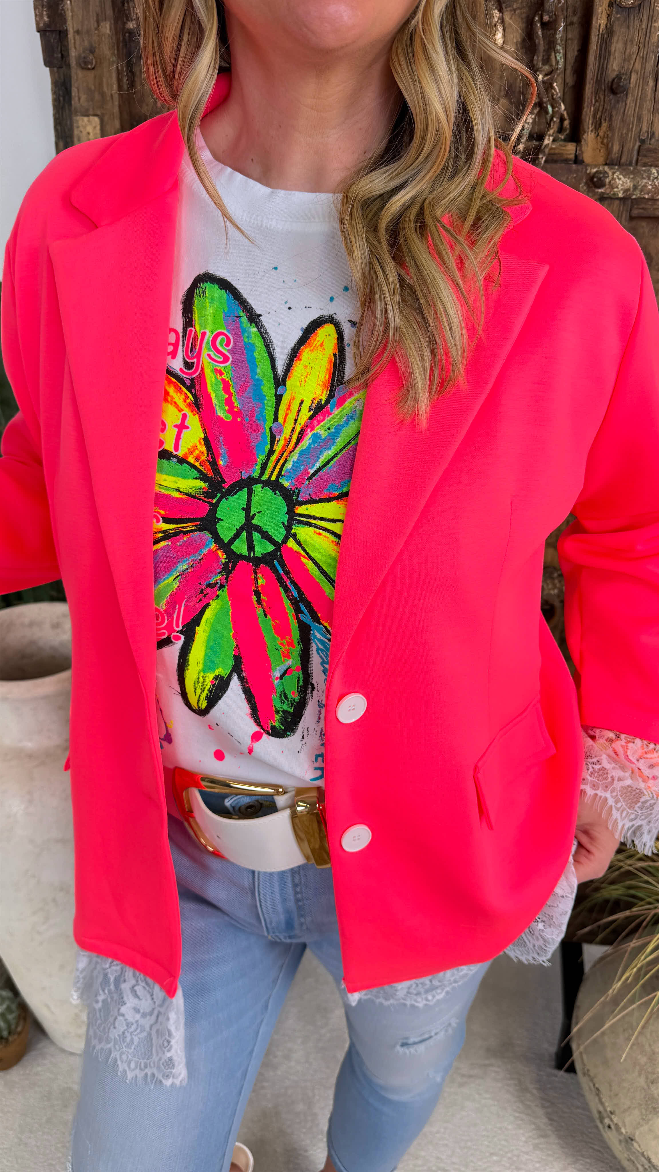 Blazer The One You Feel *Neon Pink*