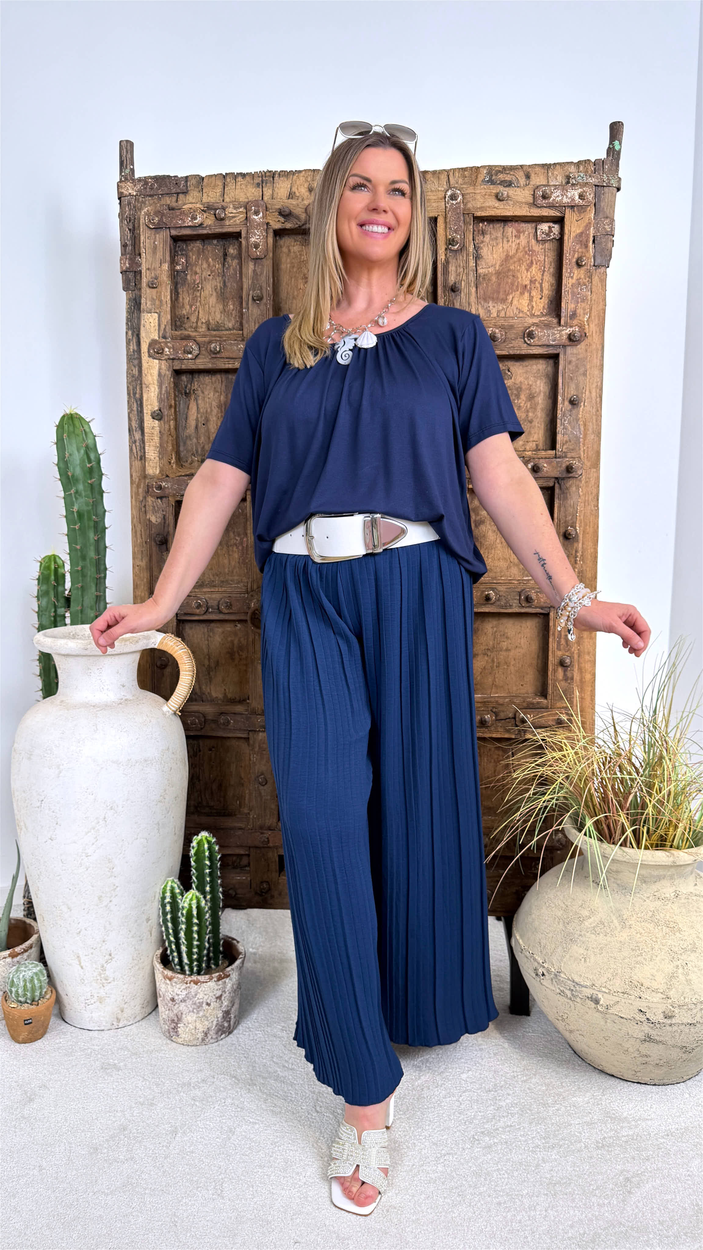 Culotte Hose Sunset Movement *Dunkelblau*