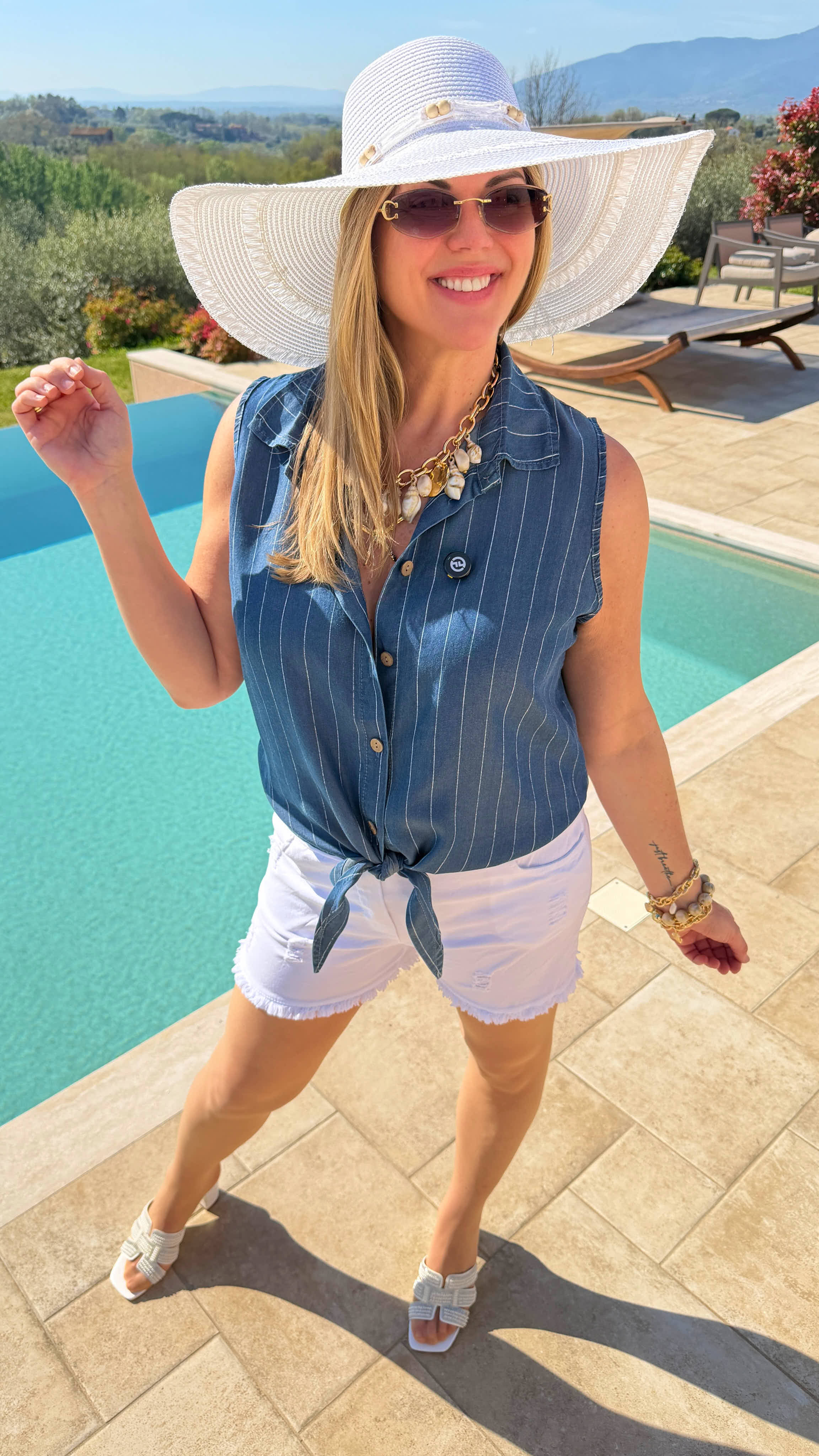 Bluse Stripe Knot (lieferbar ab 17.4.26)