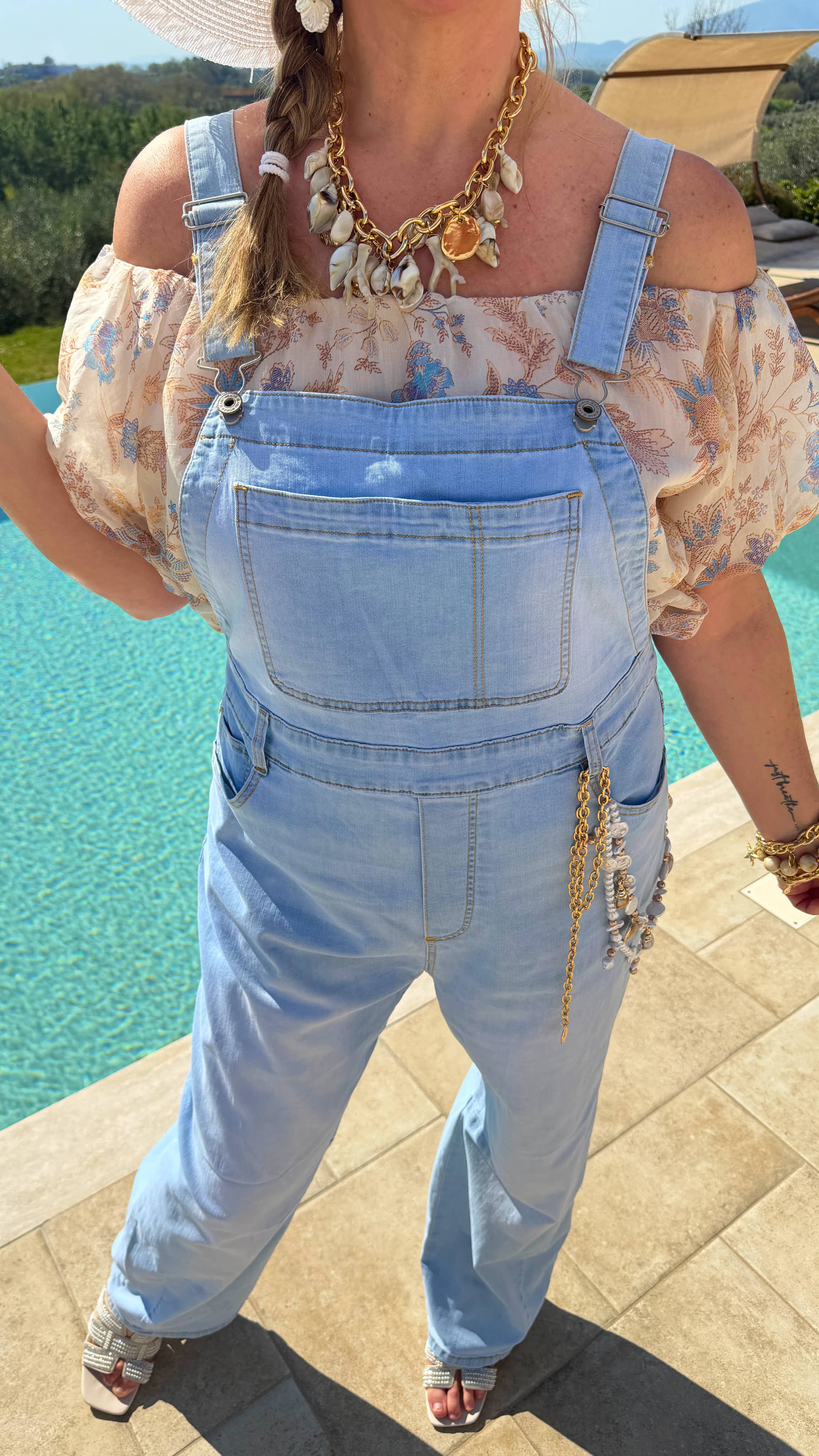 Jeans-Latzhose Mykonos Overall (SW1996)