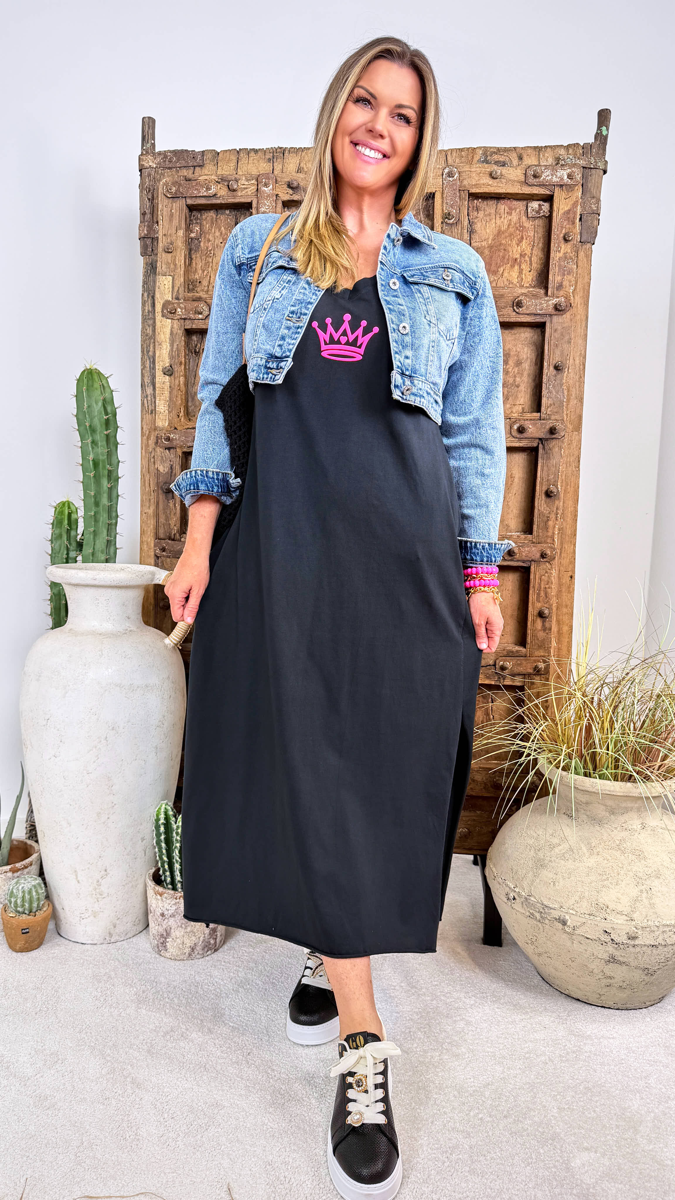 Jeansjacke Cool Crop *Blau*