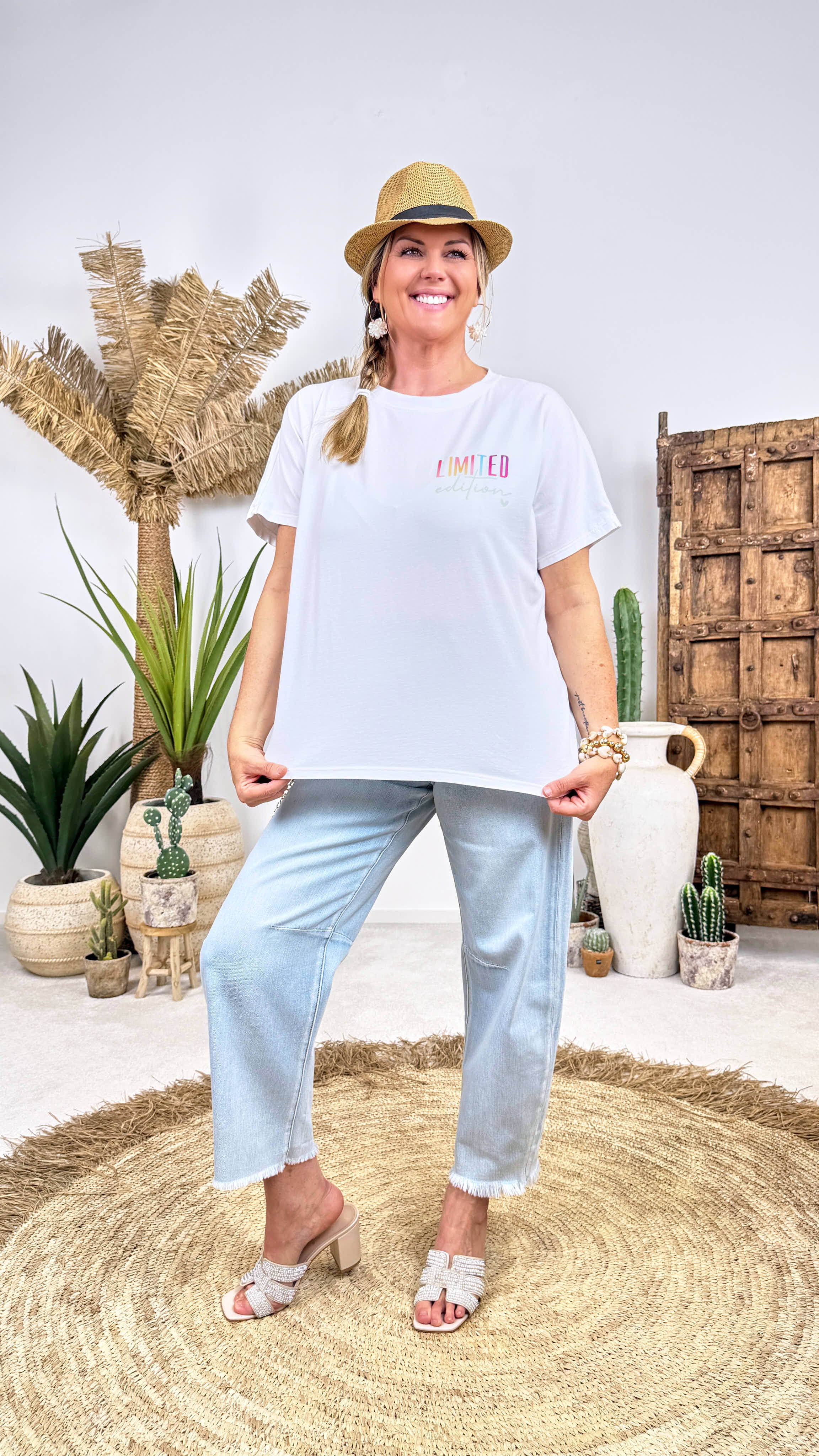 T-Shirt Rare Beauty *Weiß*