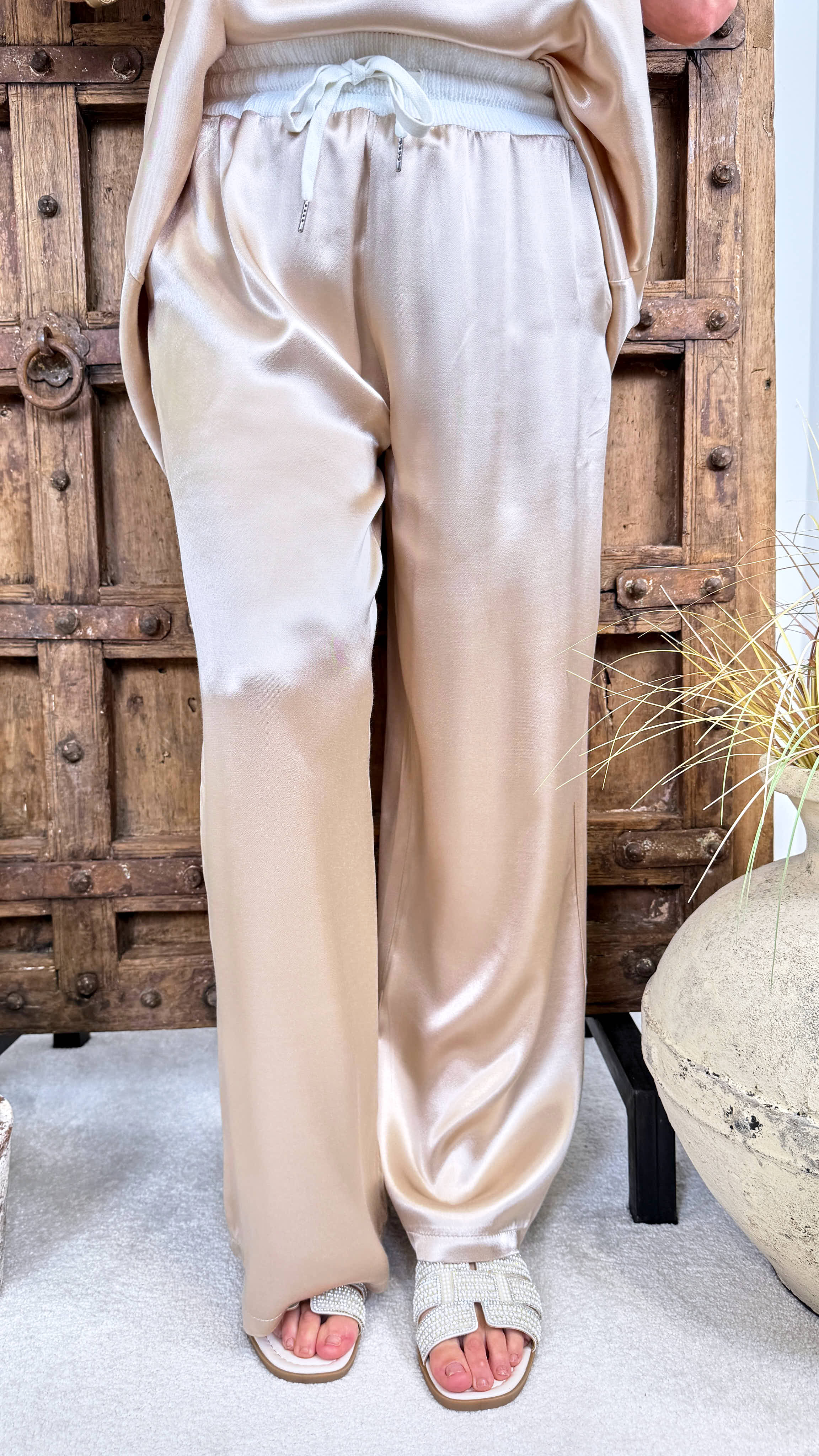 Culotte Hose Satin Chic *Gold*