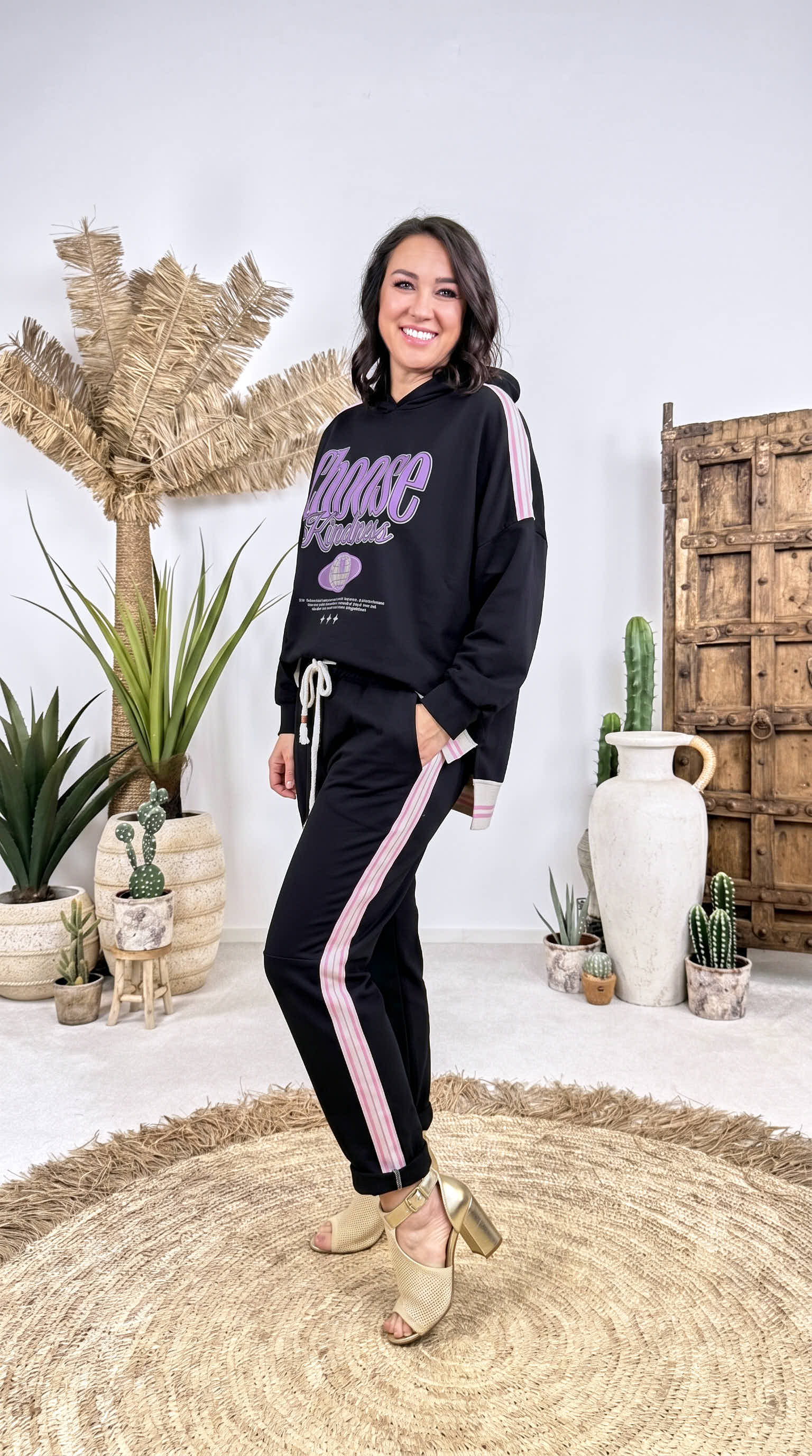 Hoodie Kind Soul *Schwarz*