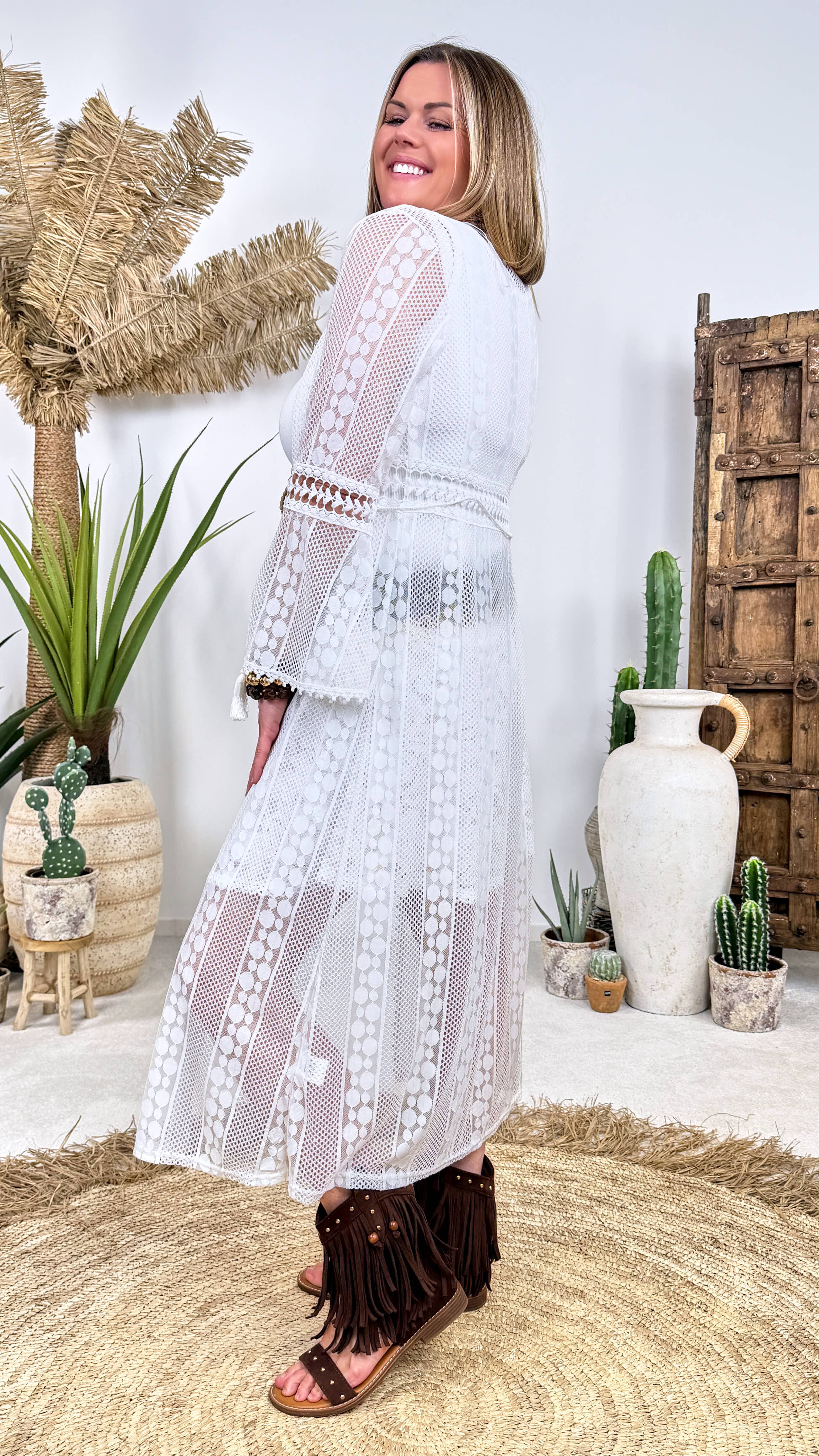 Kaftan White Summer