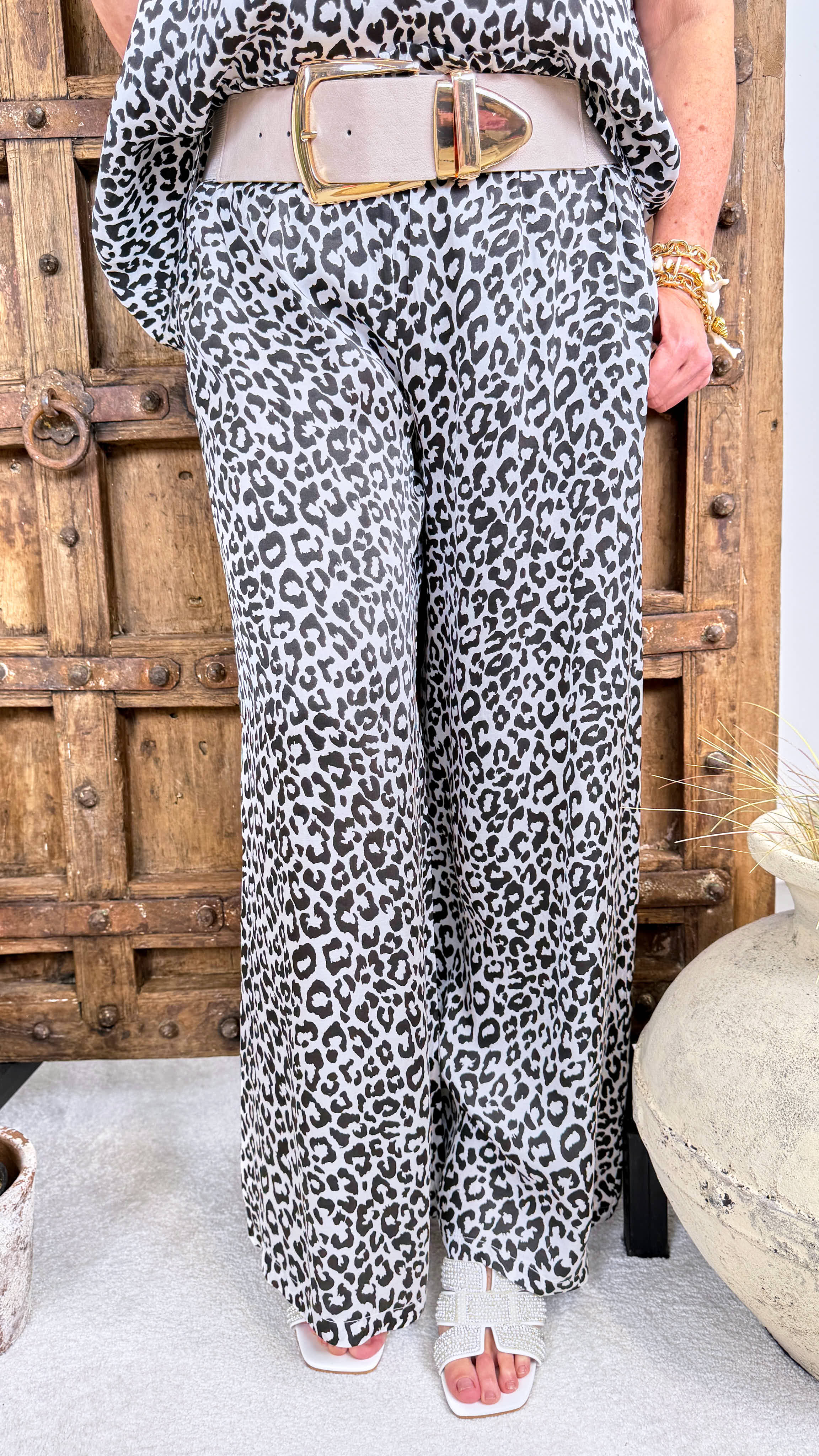 Culotte Hose Leo Summer *Schwarz*