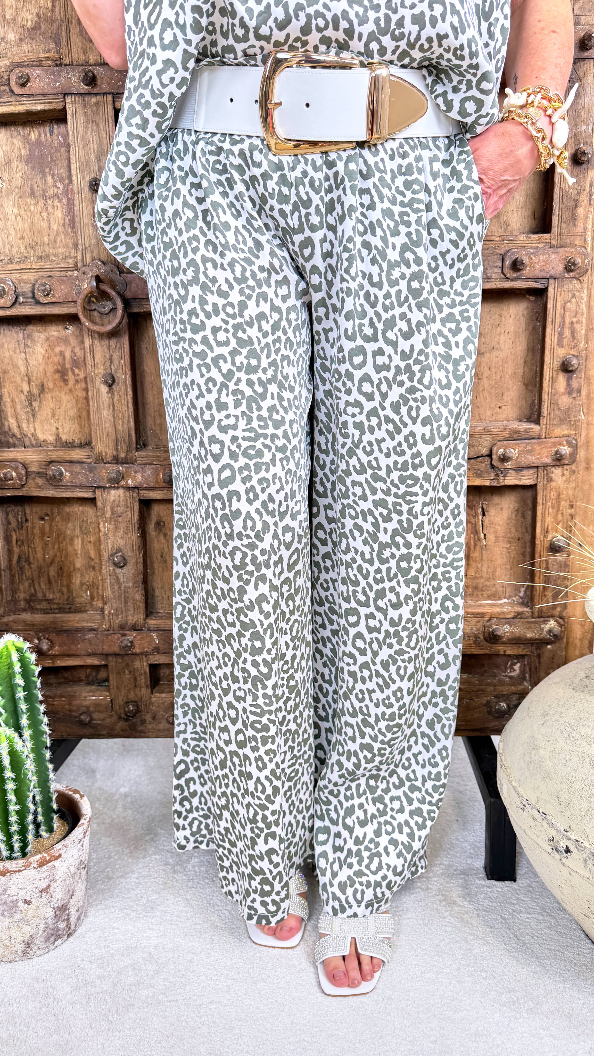Culotte Hose Leo Summer *Grau*