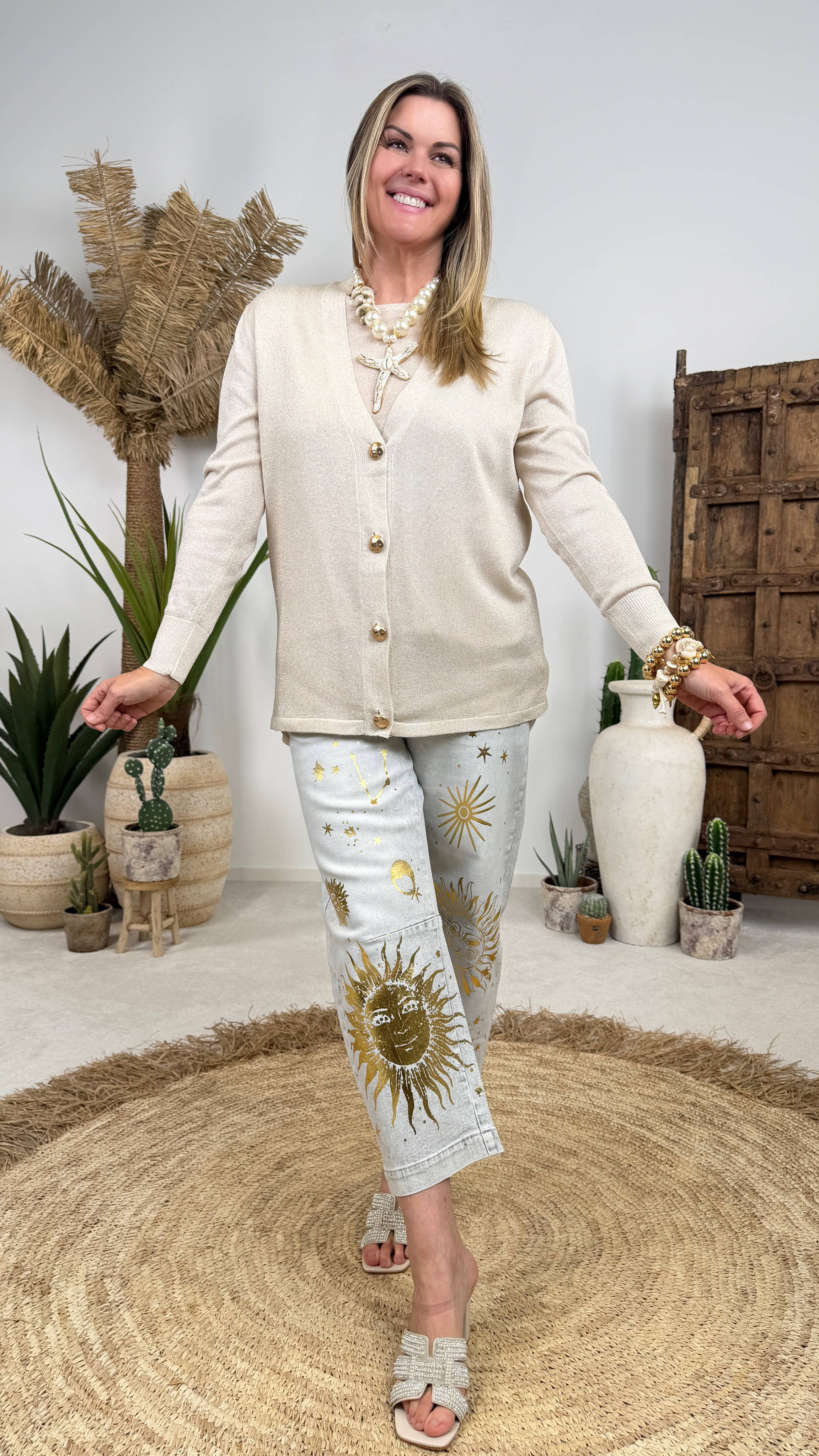Cardigan Golden Glow