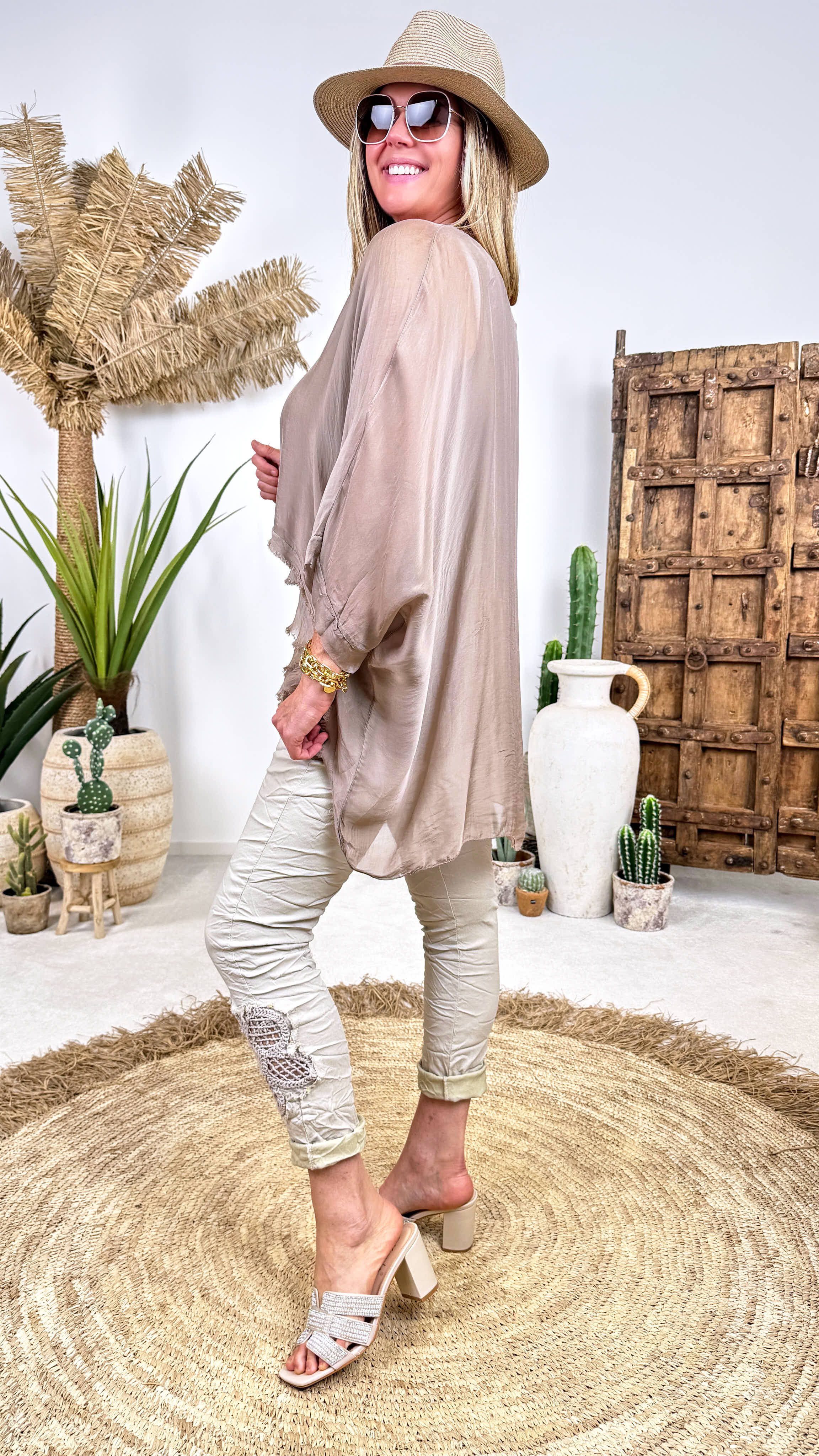 Bluse Timeless Soft *Taupe*