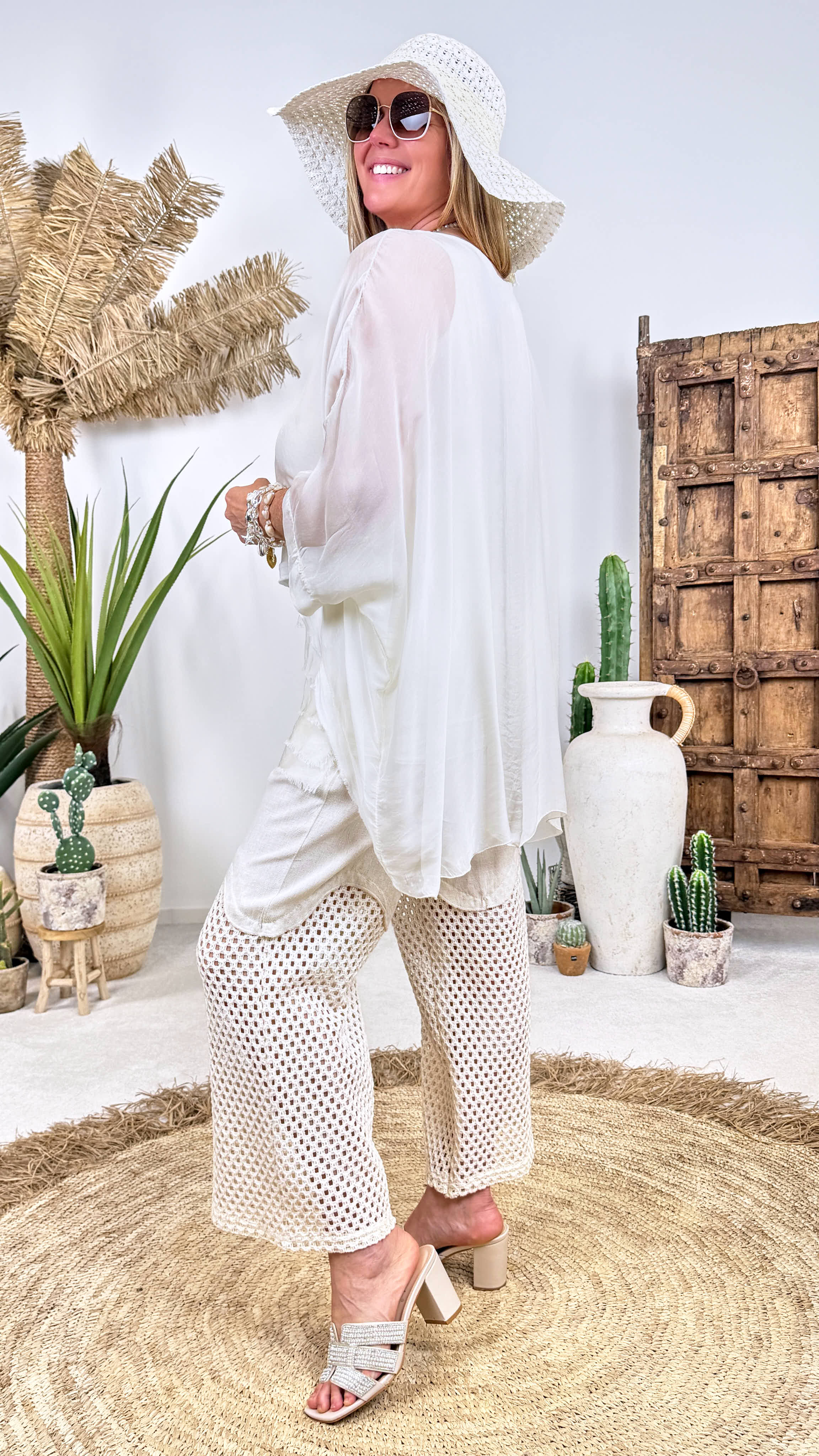 Bluse Timeless Soft *Creme*