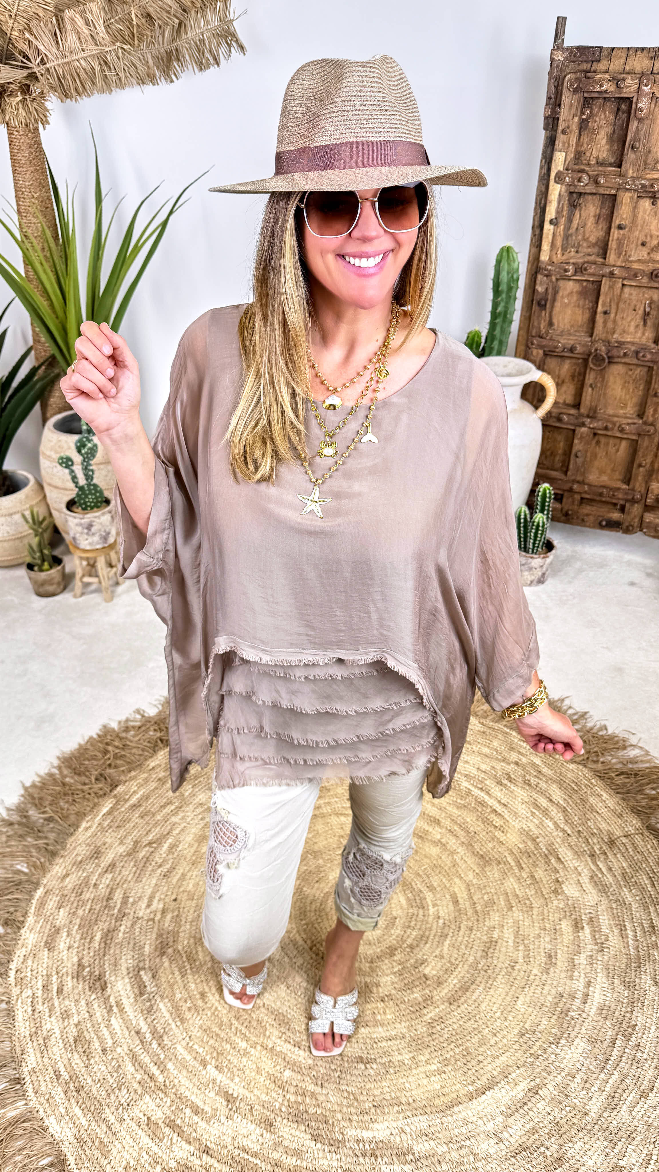 Bluse Timeless Soft *Taupe*