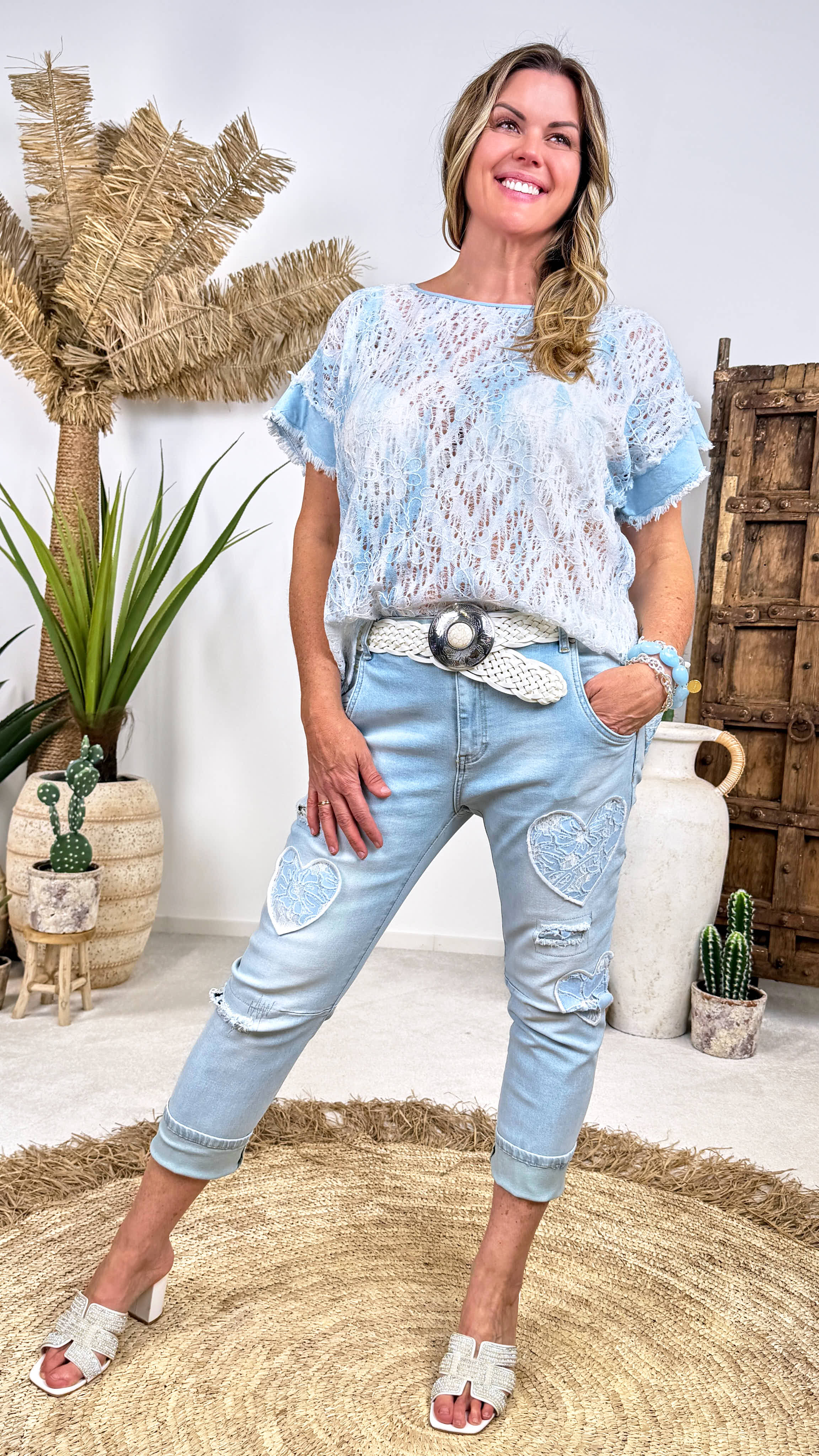Spitzenshirt Sea Romance