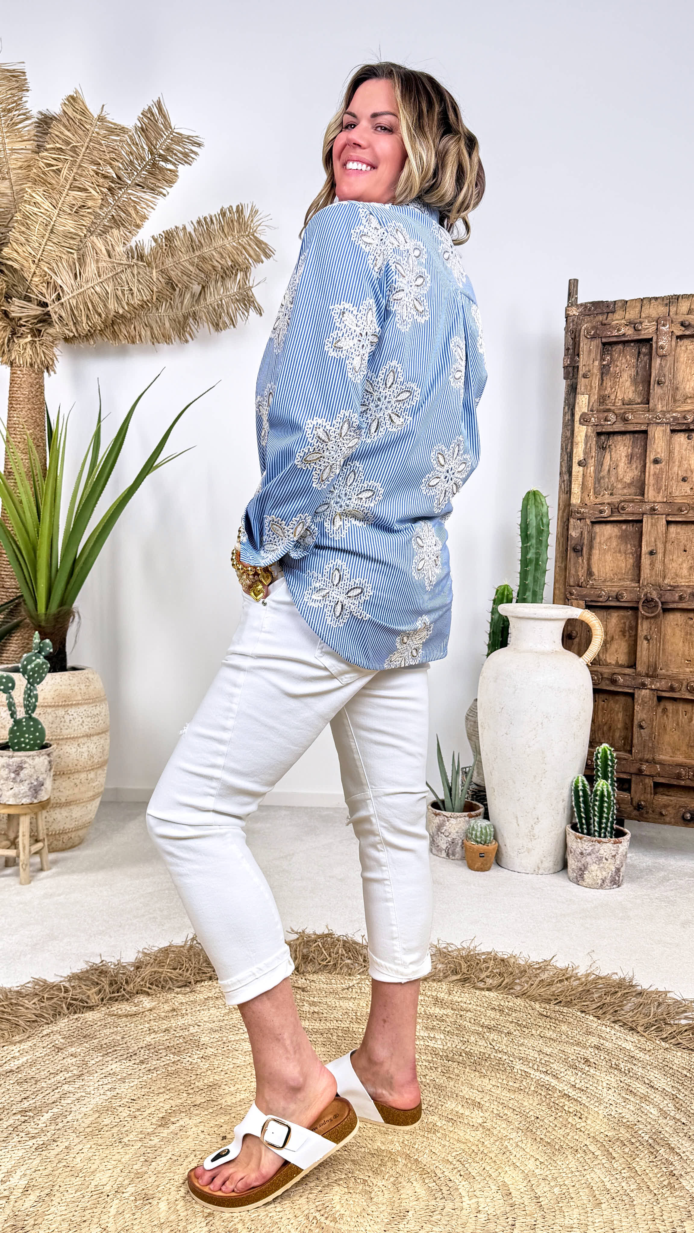 Bluse Ocean Blossom