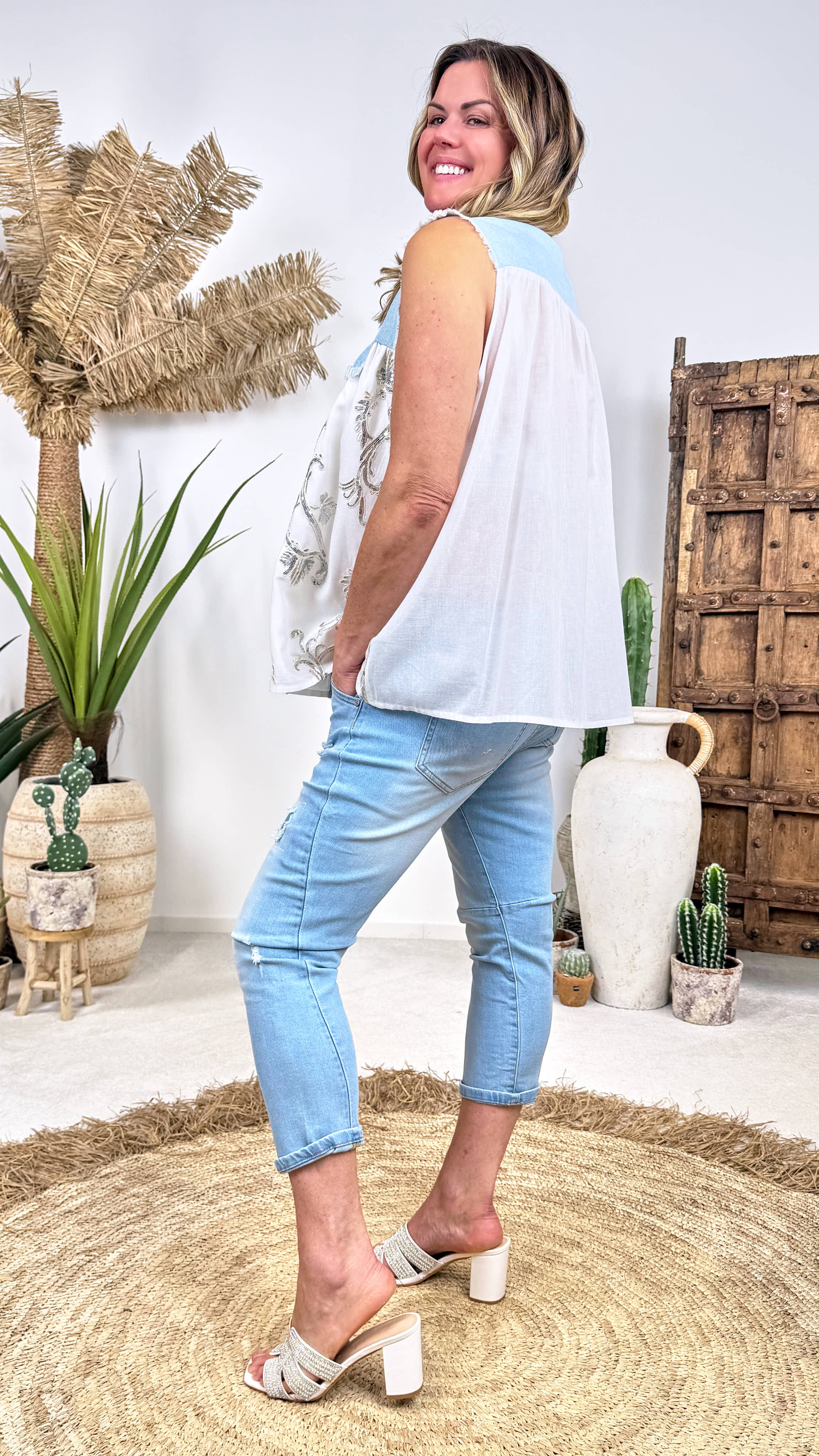 Blusen-Top Palermo Chic