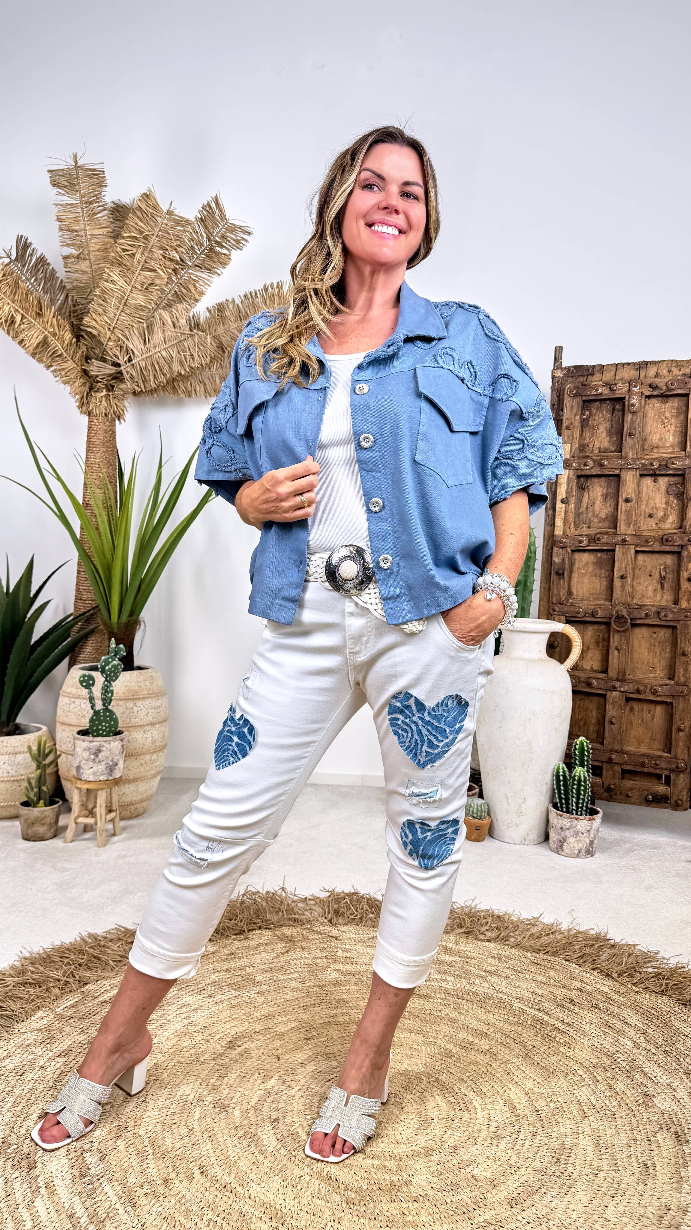 Jeans Blue Hearts (SW1986)