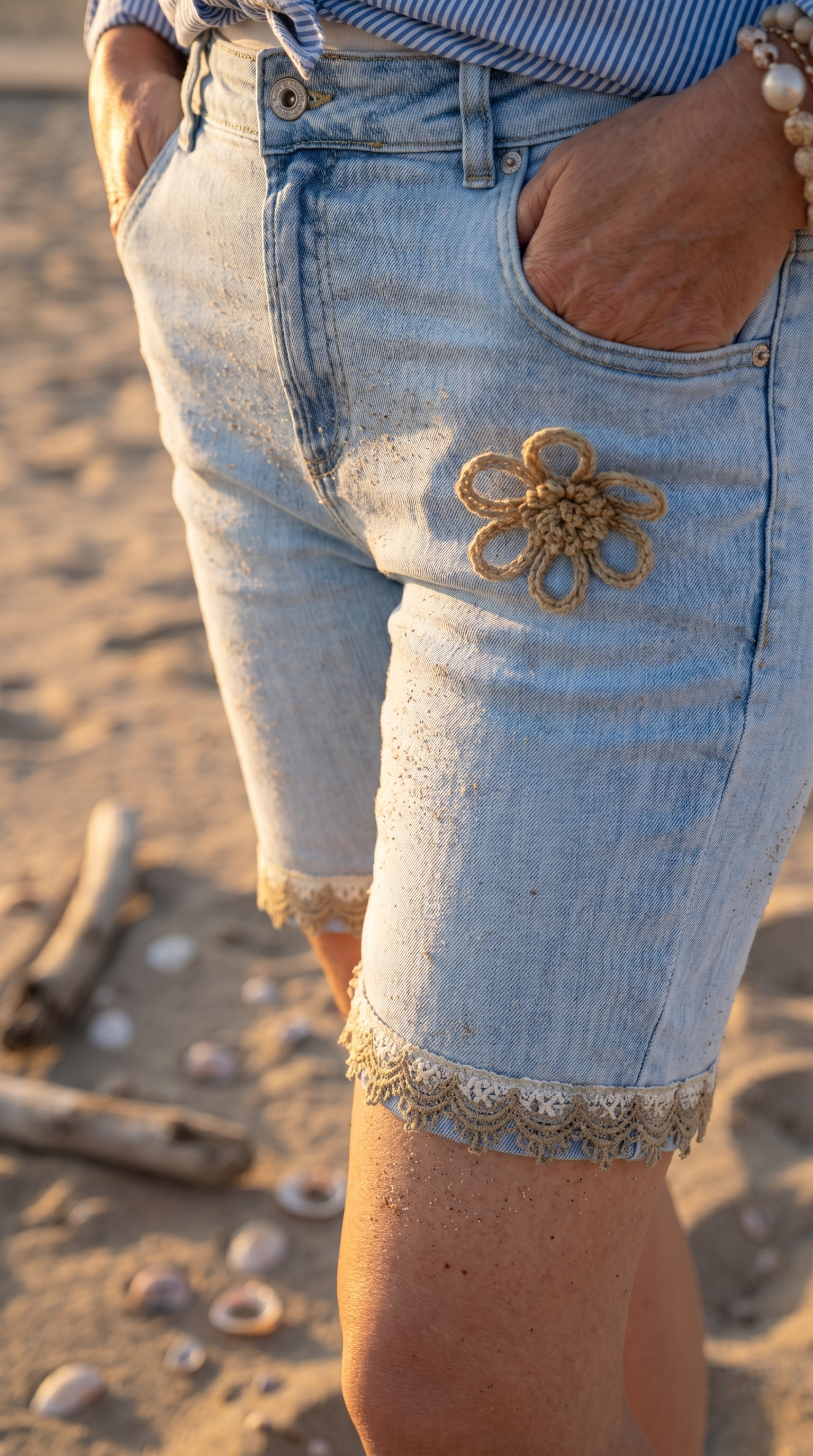 Jeans Bermuda Sandy Vibes (SW 1841