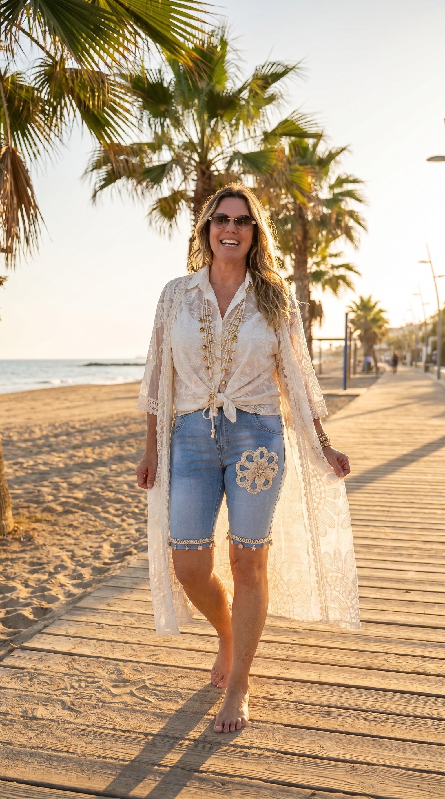 Jeans Bermuda Boho Shell (SW1804)