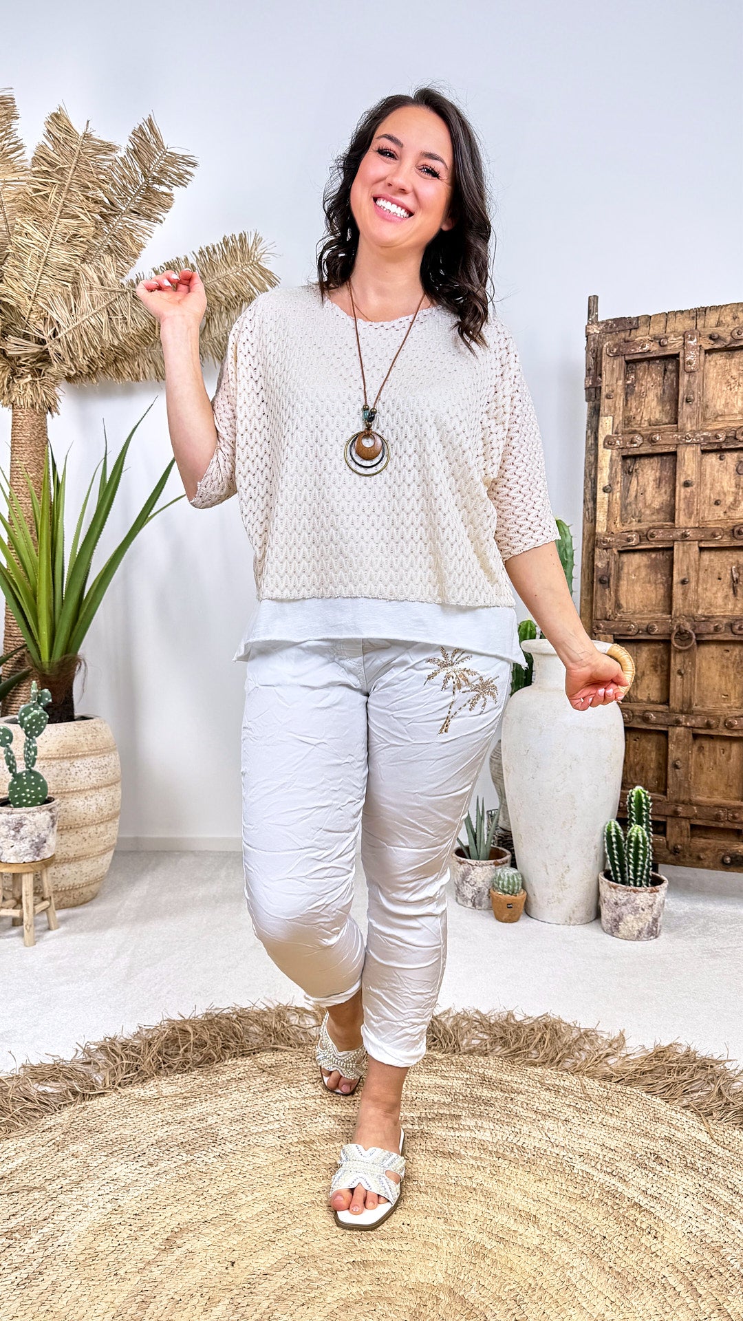 Shirt Summer Blush *Creme*