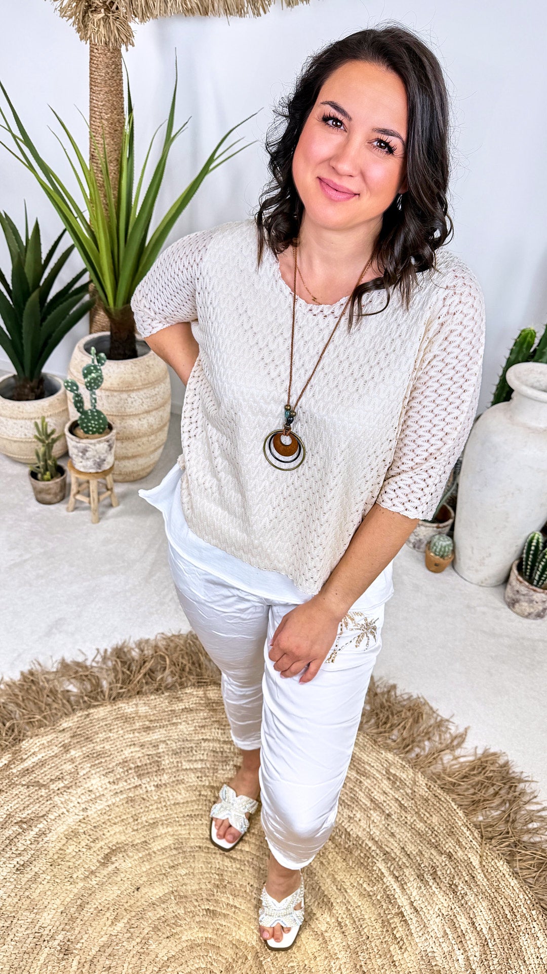 Shirt Summer Blush *Creme*