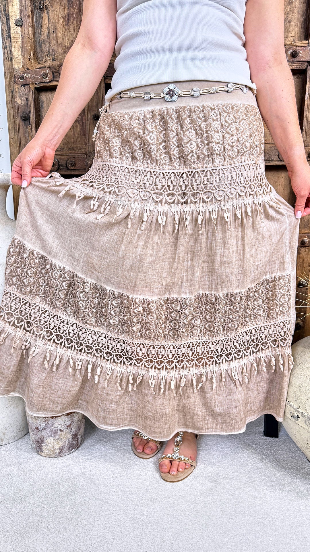 Langer Rock Endless Summer *Taupe*