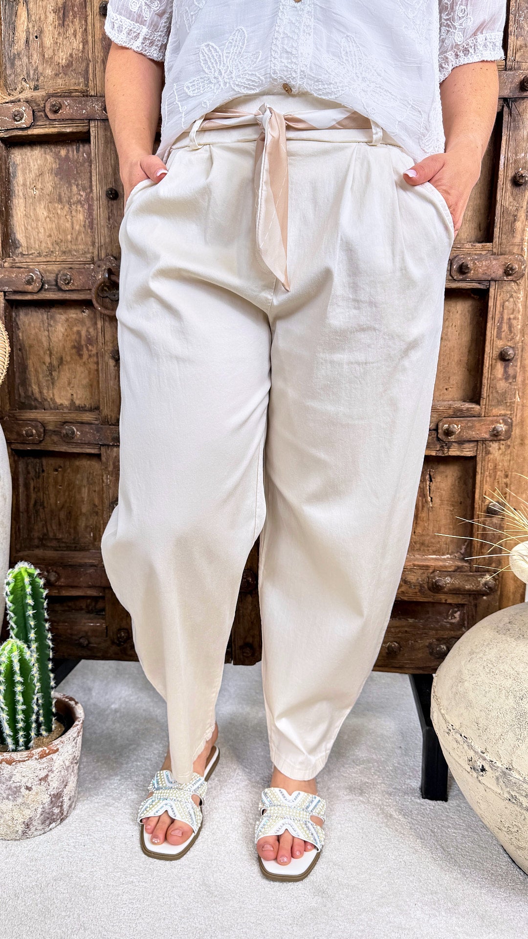 Hose Ibiza Elegance *Creme*