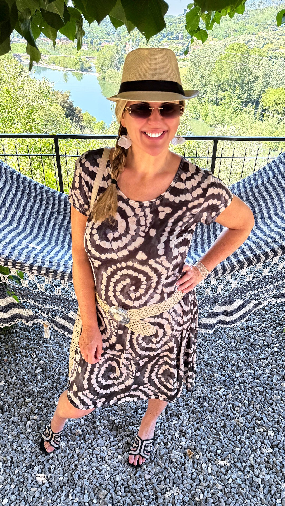Kleid Summer Spiral *Schwarz*
