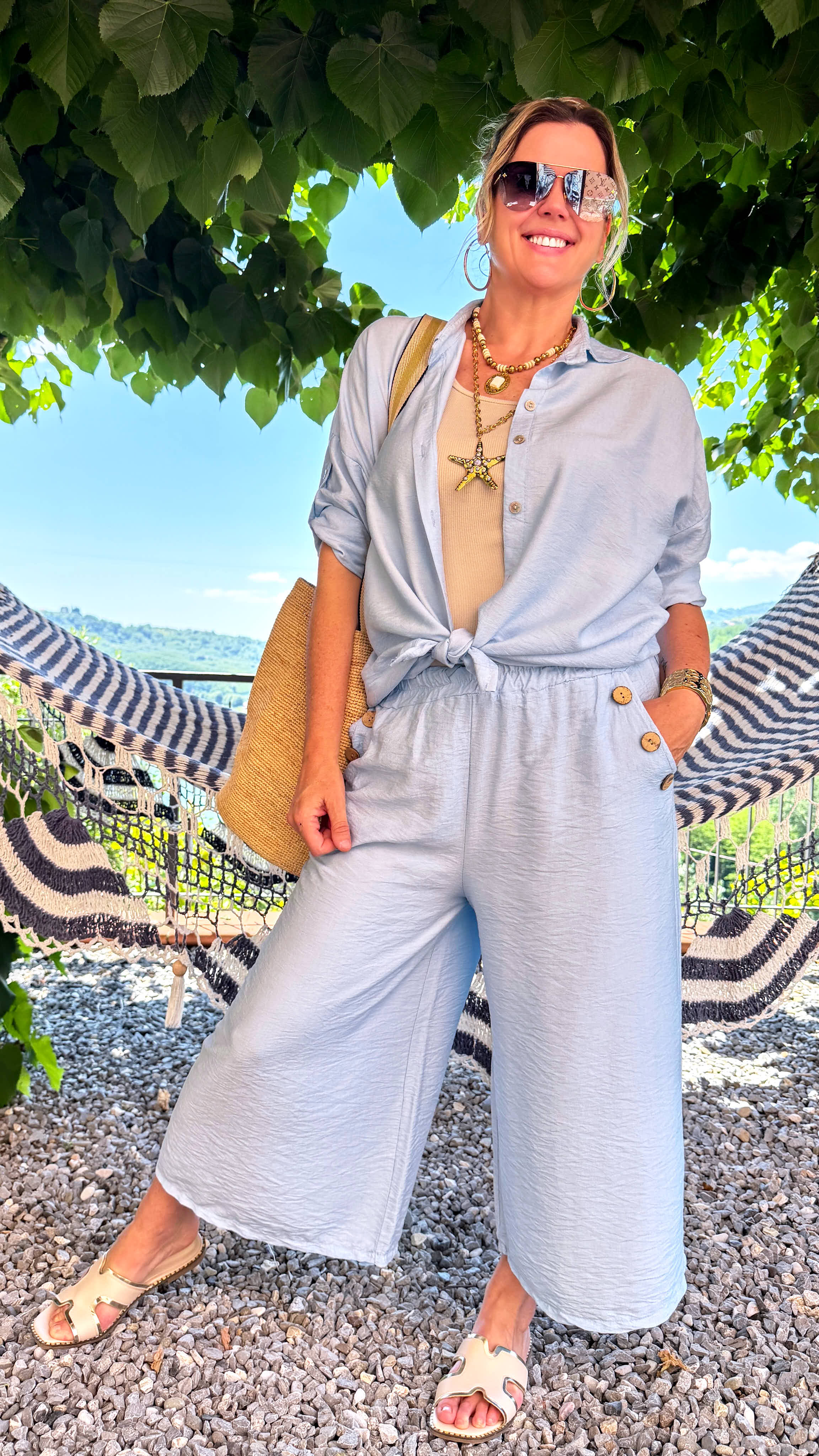 Bluse Breeze Habour *Hellblau*