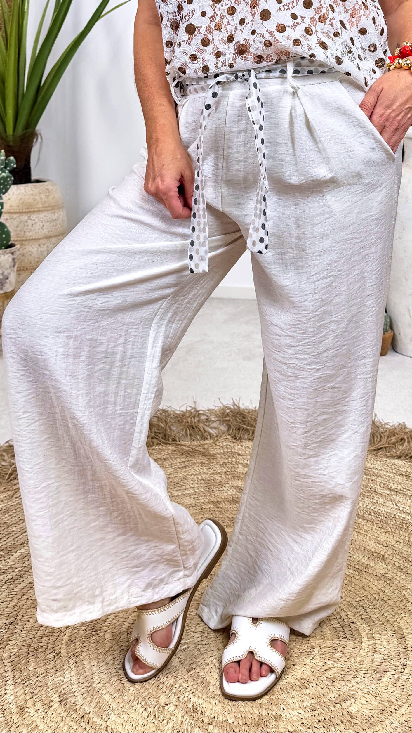 Hose Dot Chic *Creme*