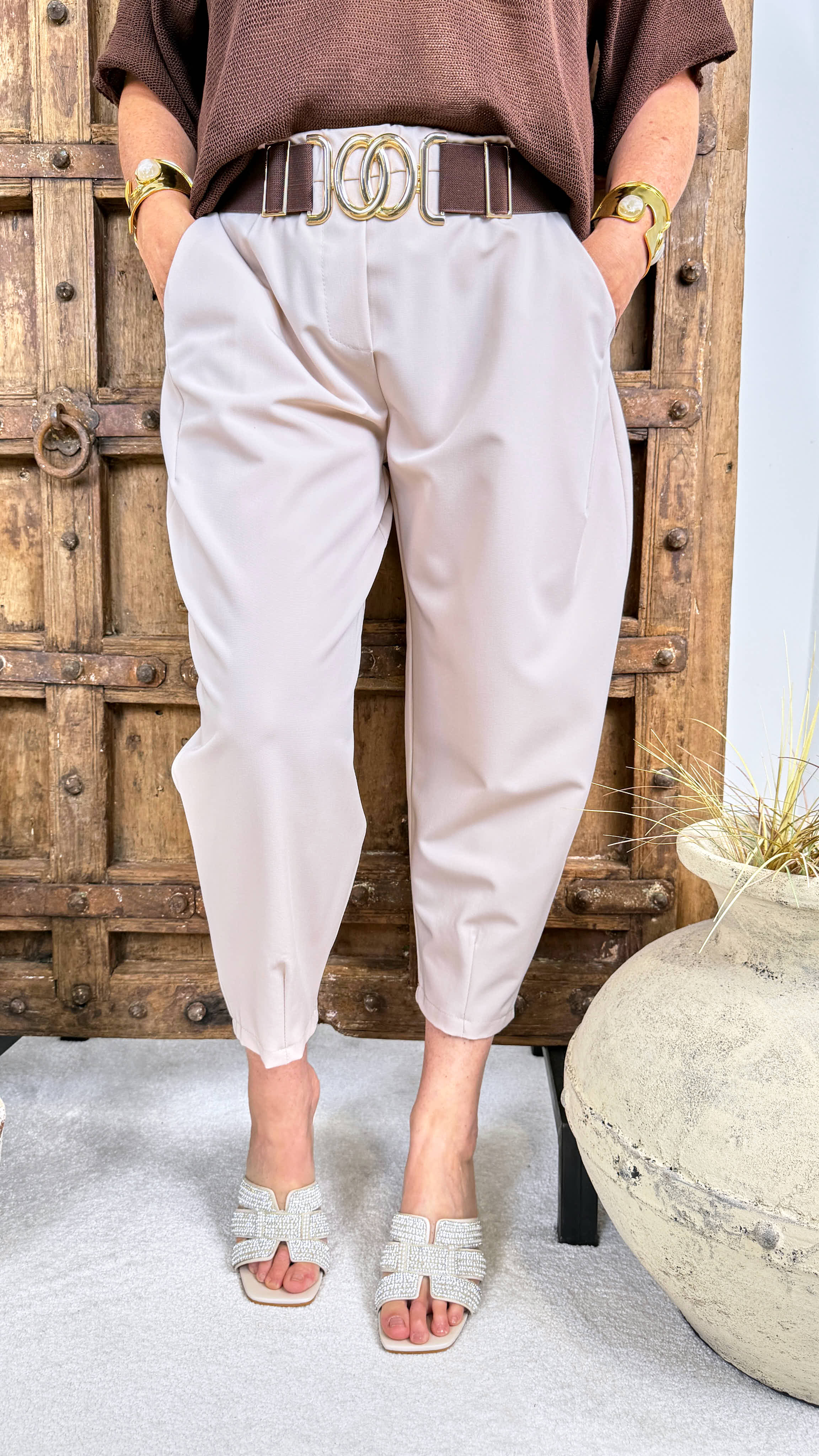 Hose Modern City *Beige*