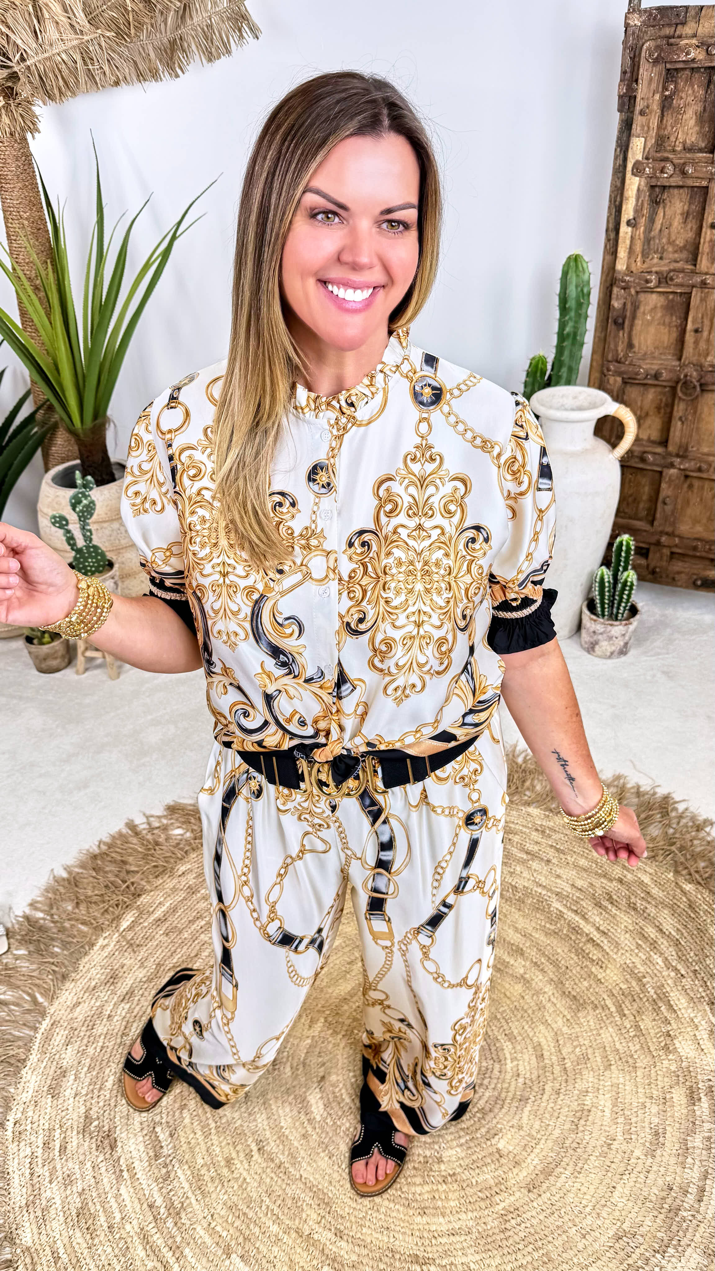 Bluse Golden Tack