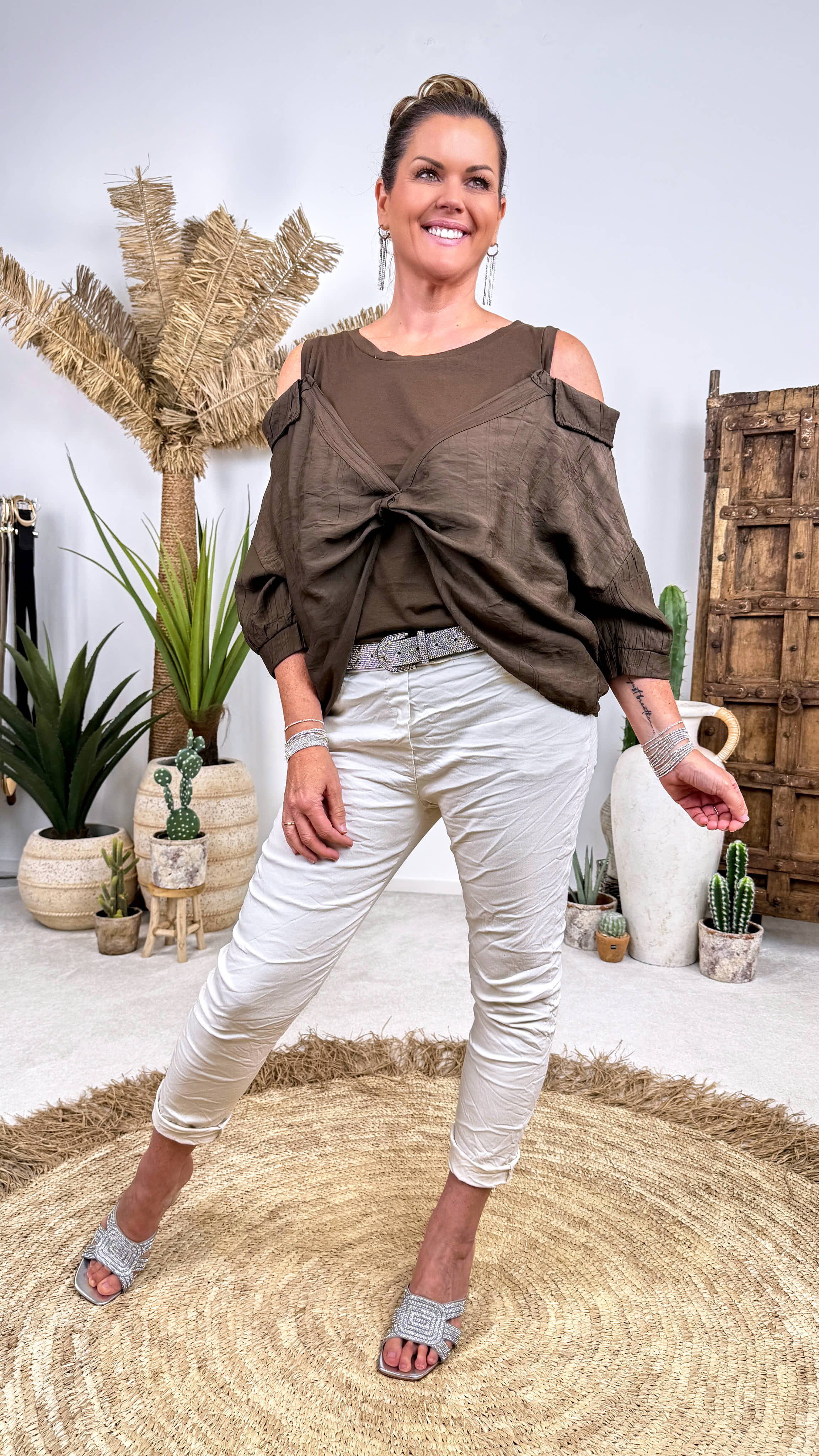 Shirt Hot Twist *Schoko*