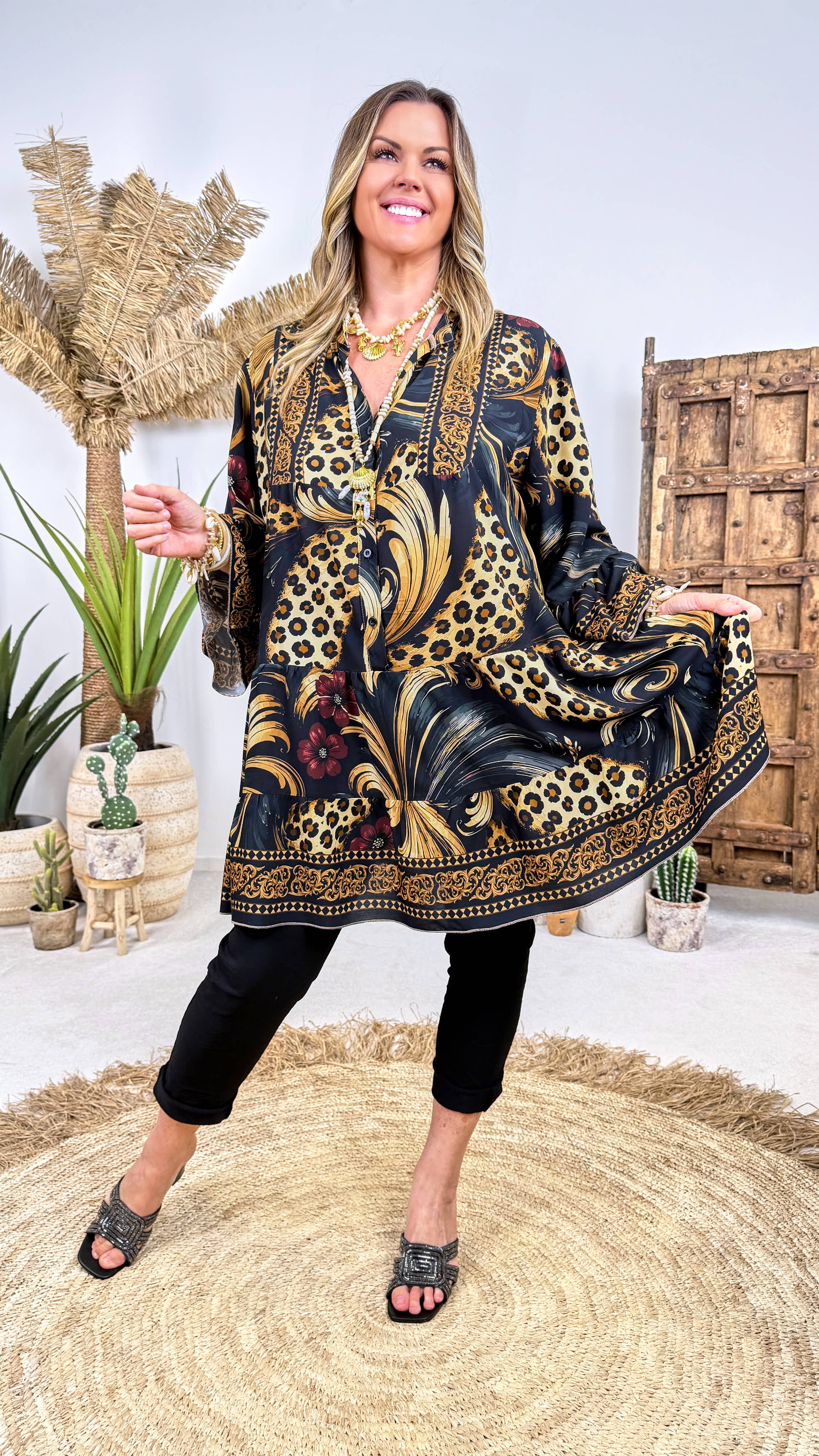 Kleid Glamour Safari