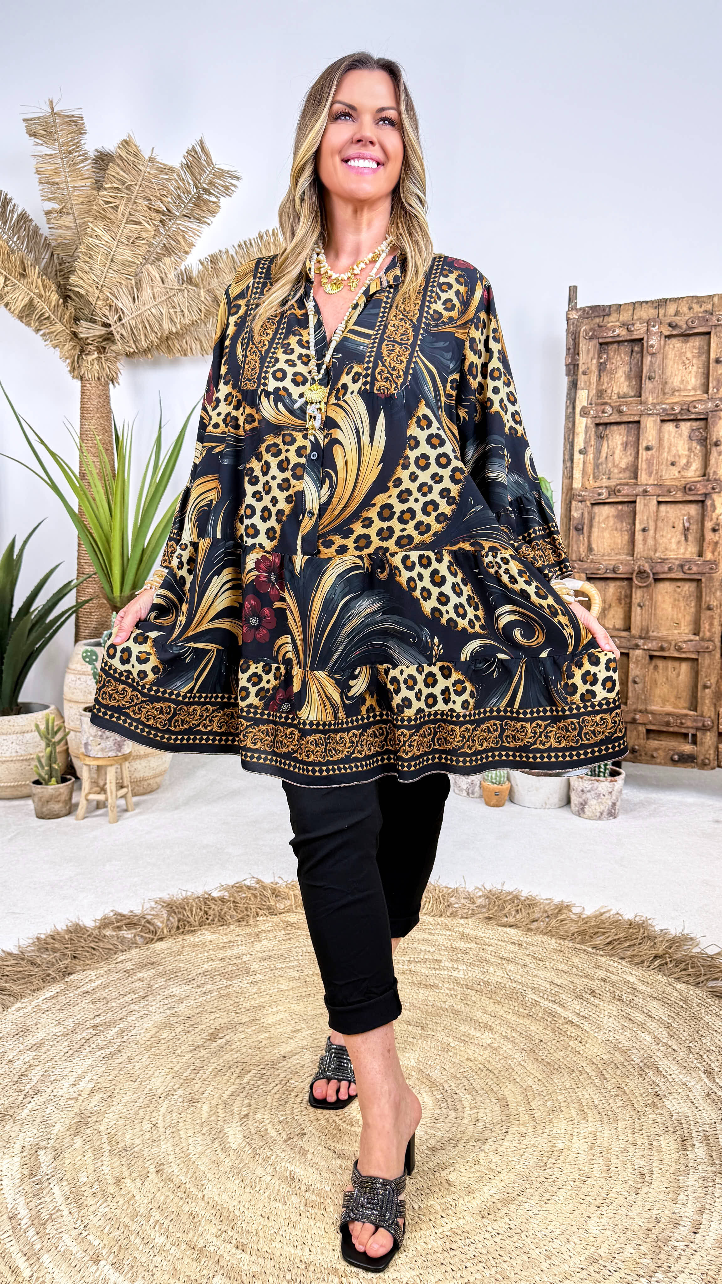 Kleid Glamour Safari