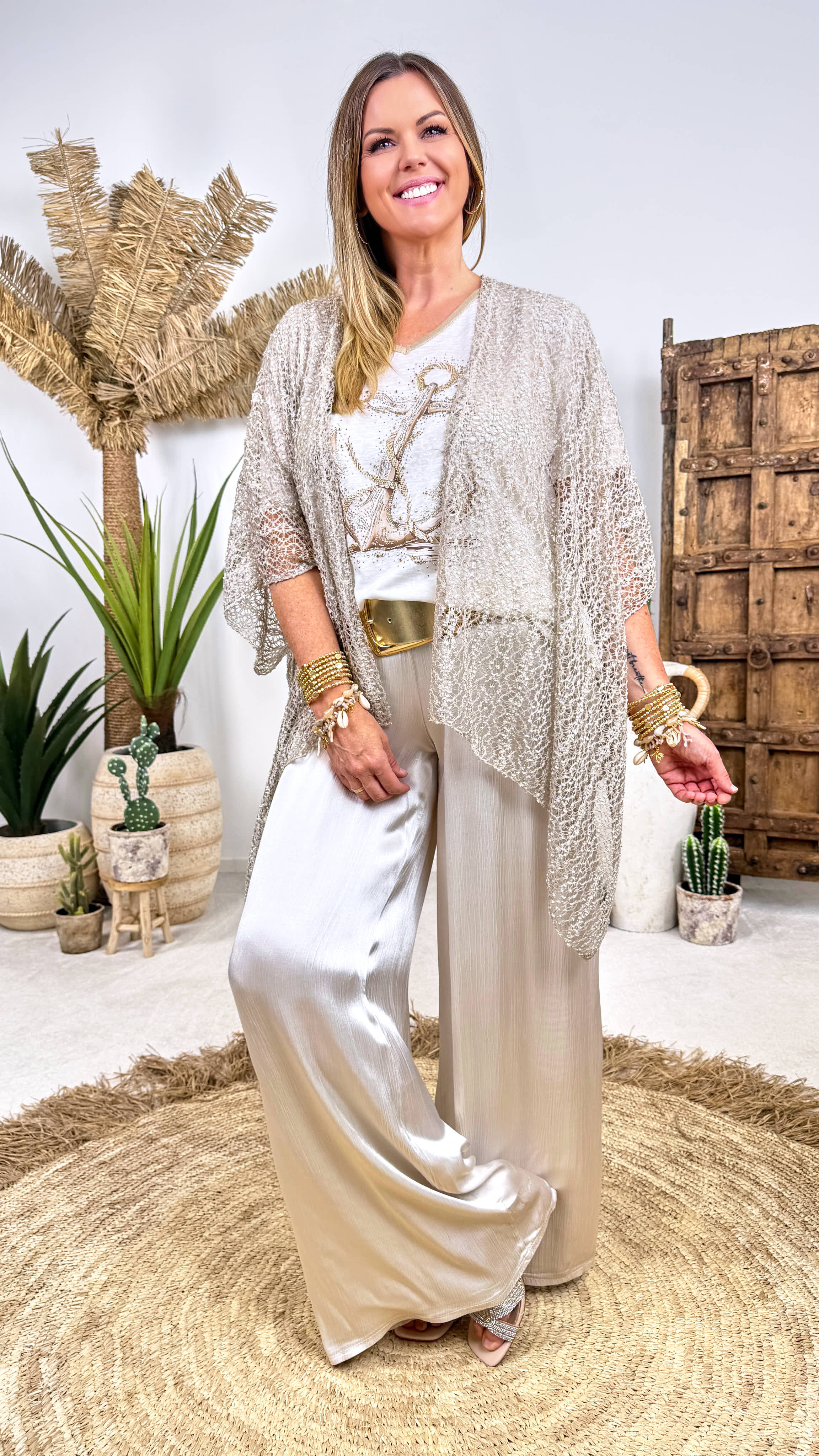 Leichter Cardigan Free Summer *Beige*