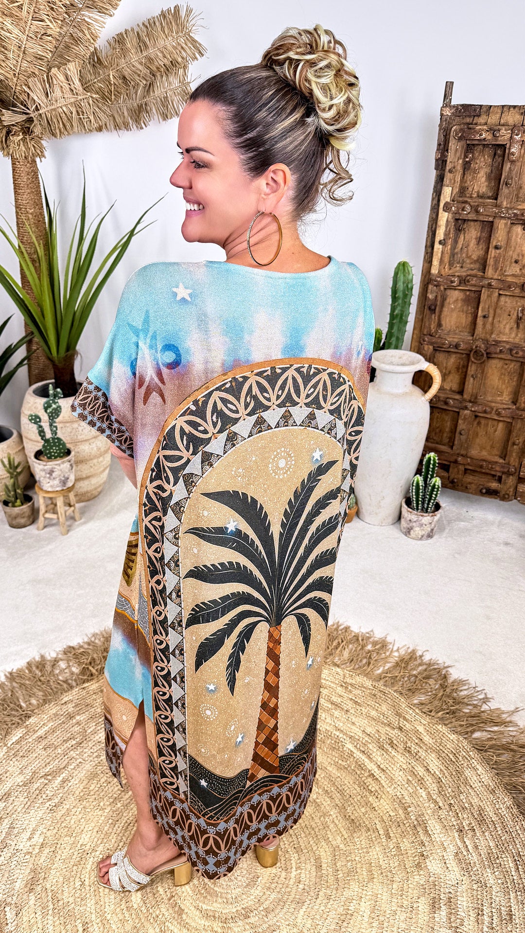 Langes Kleid Ocean Melody (lieferbar ab 4.7.26)