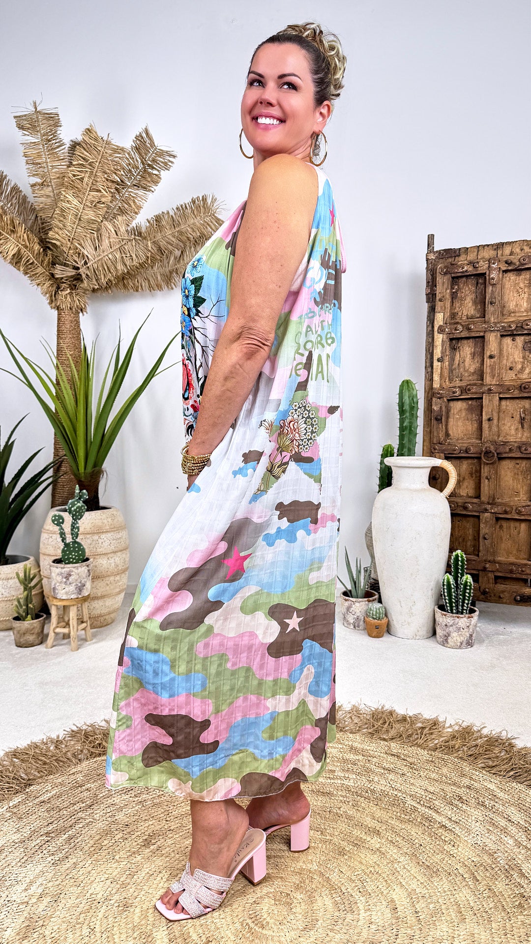 Langes Kleid Boho Rebel