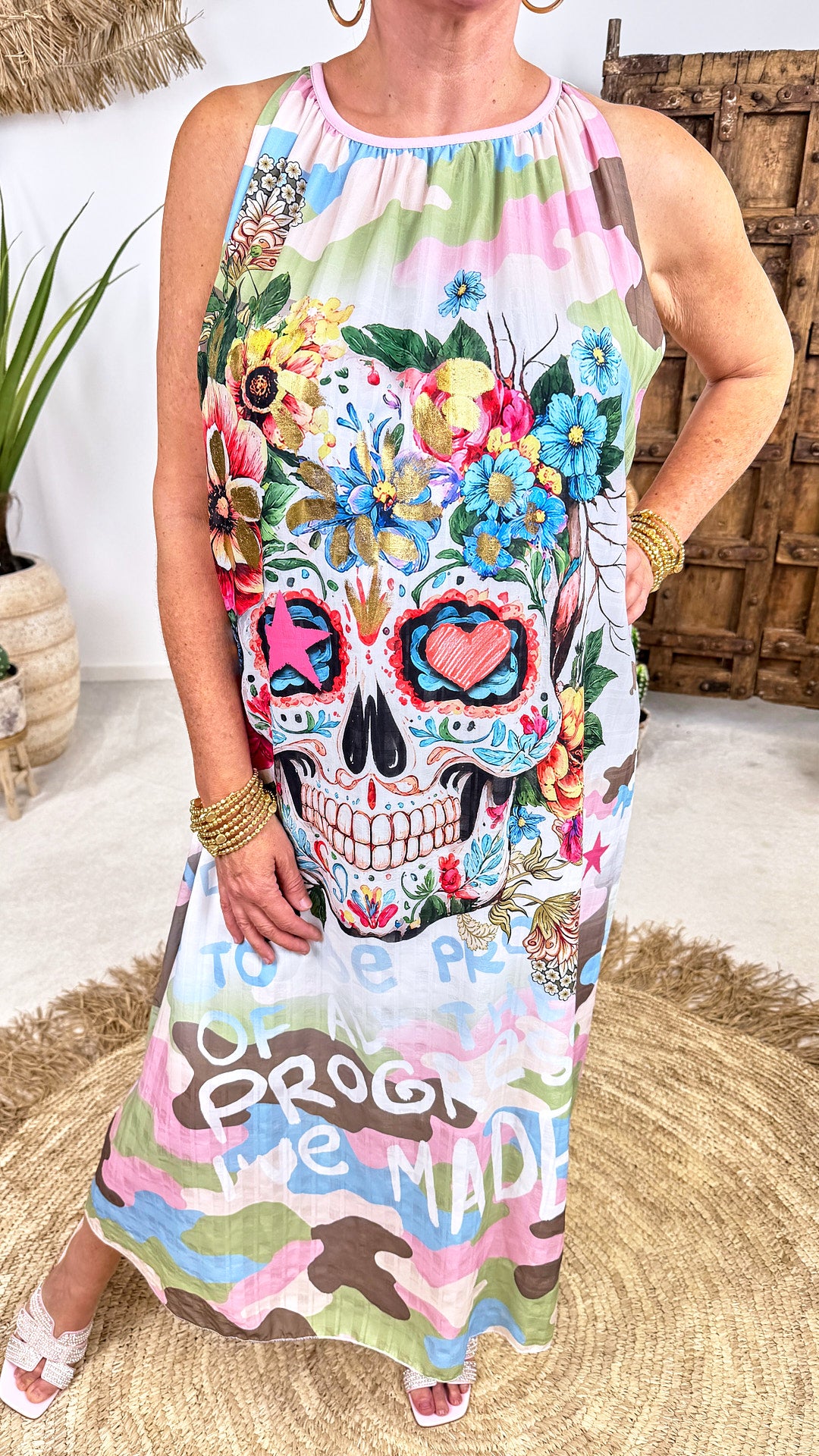 Langes Kleid Boho Rebel
