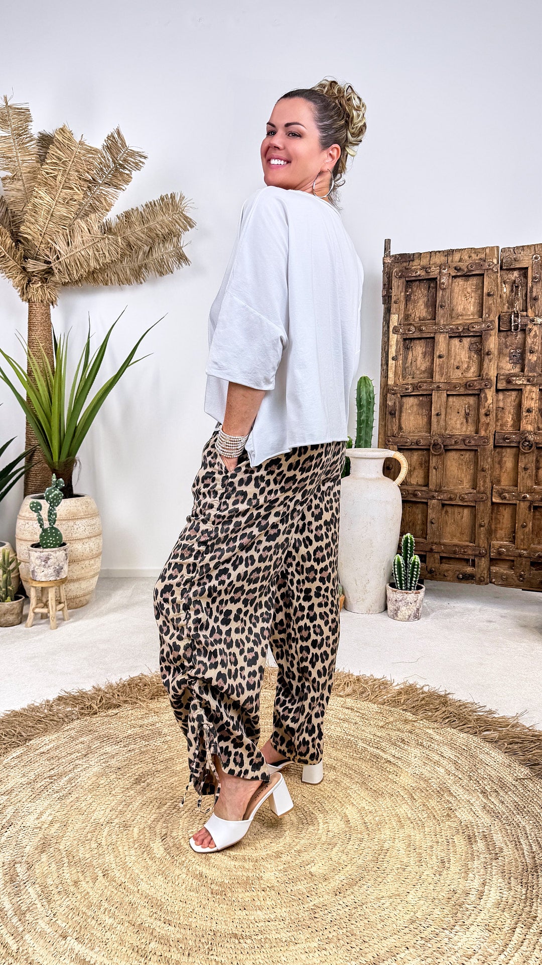 Hose Leopard Breeze *Beige*