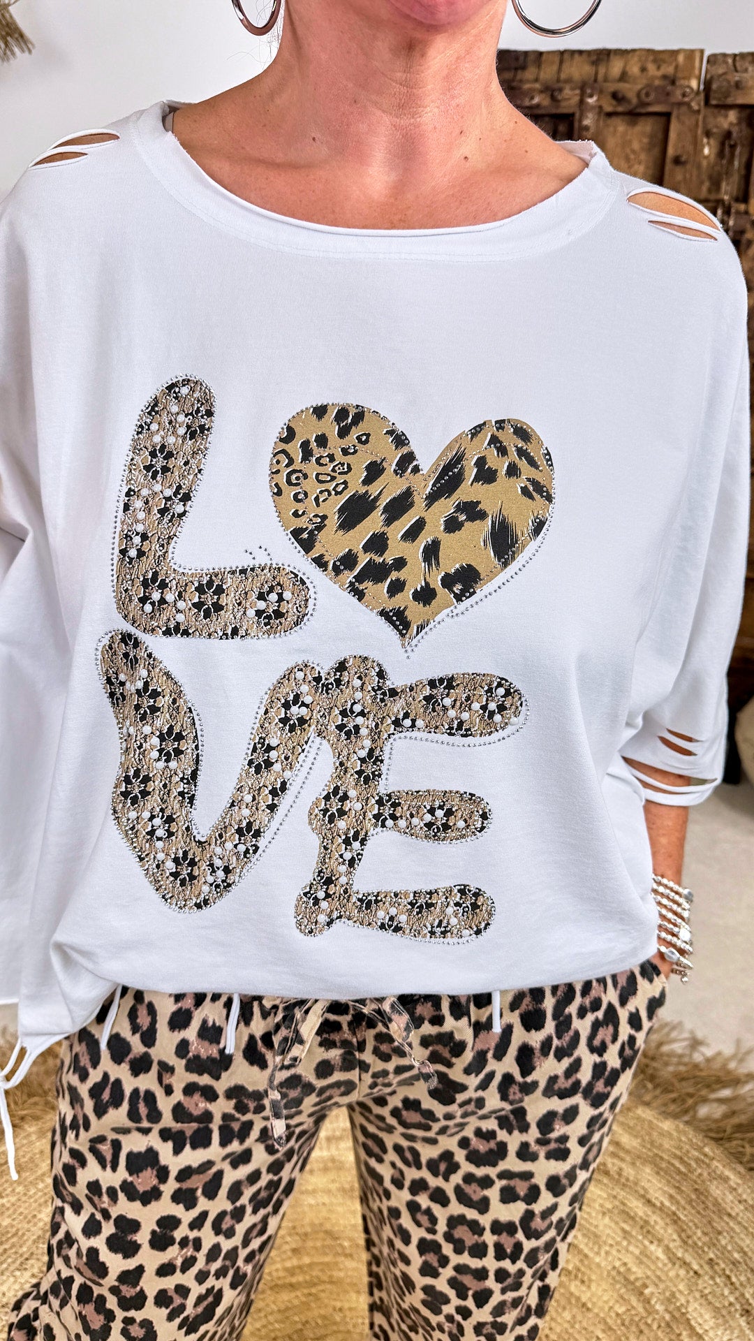 Shirt Heart of Leo *Weiß*