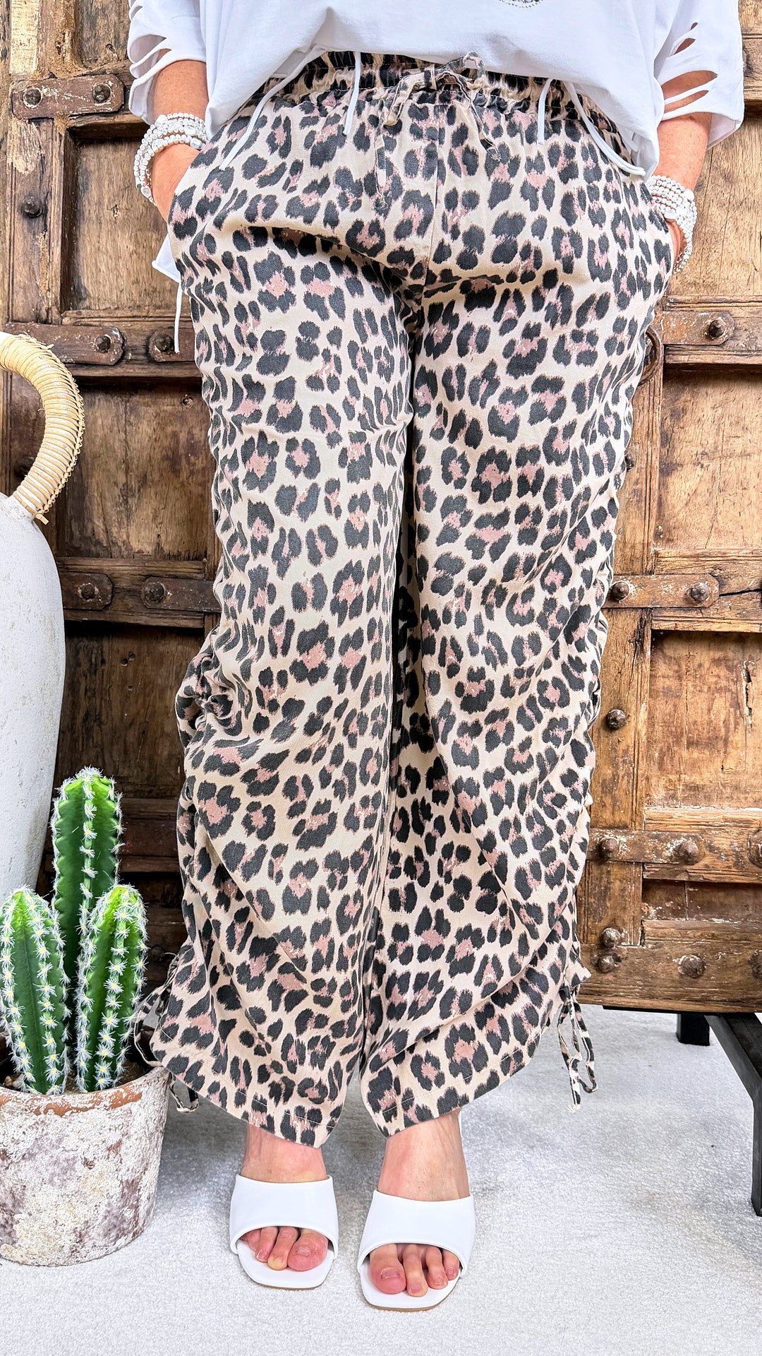 Hose Leopard Breeze *Beige*