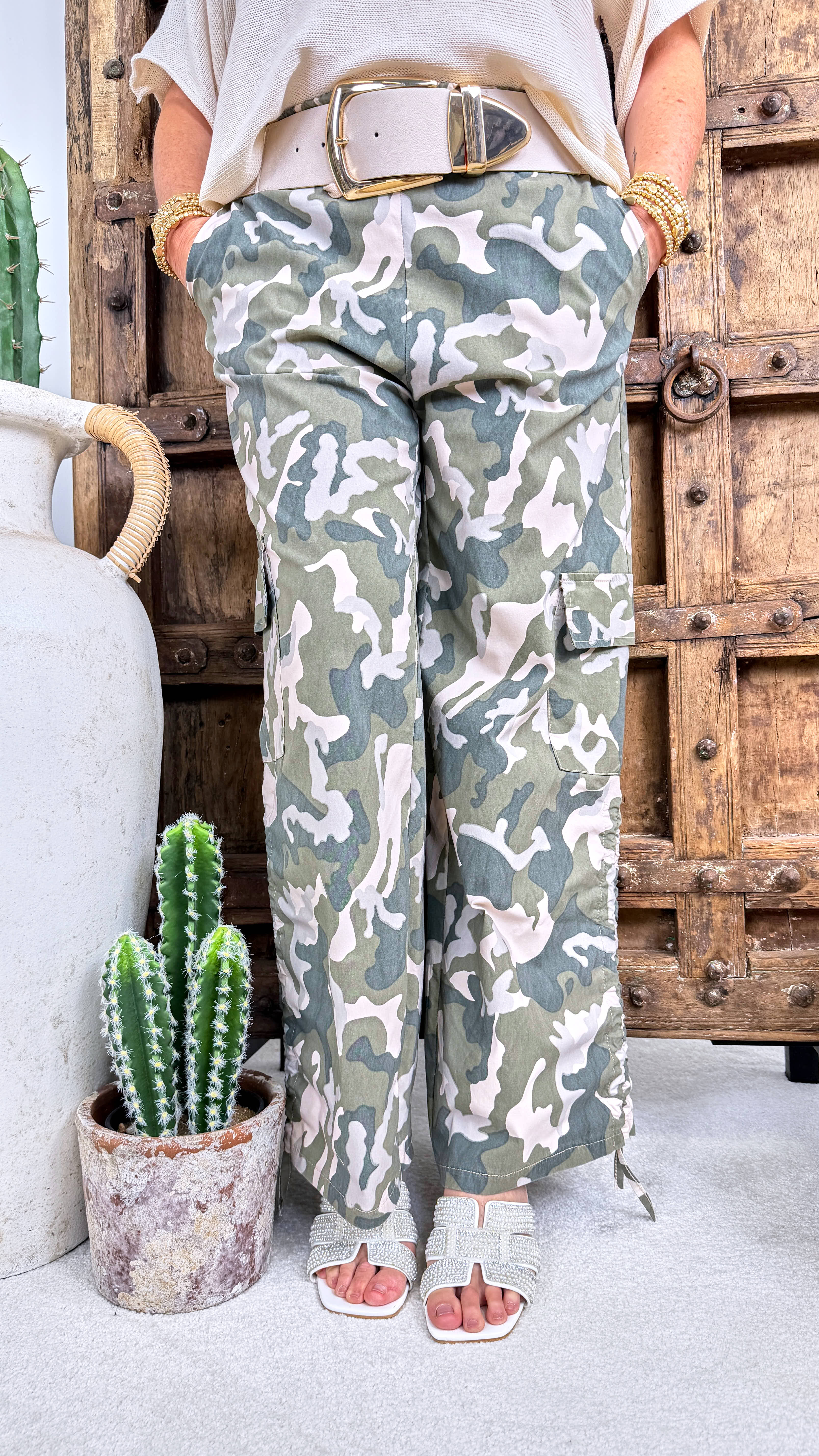 Cargo-Jogpants Easy Style *Beige*
