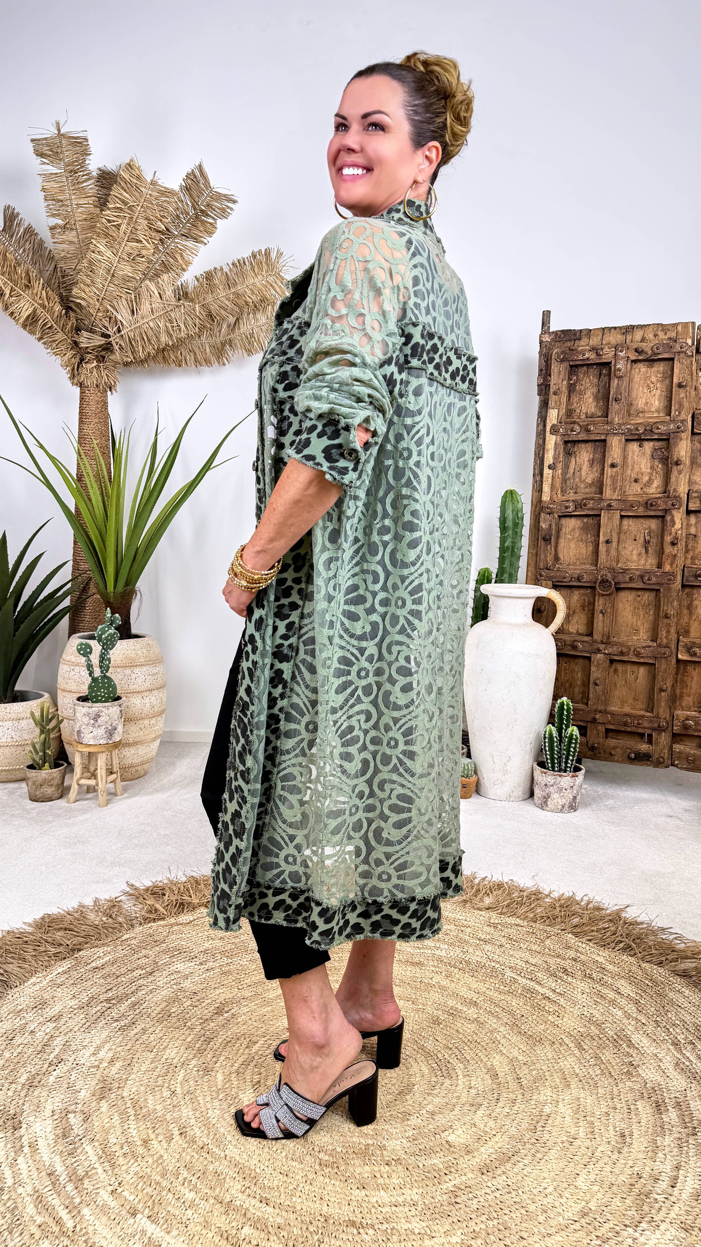 Long-Bluse Endless Story *Khaki*