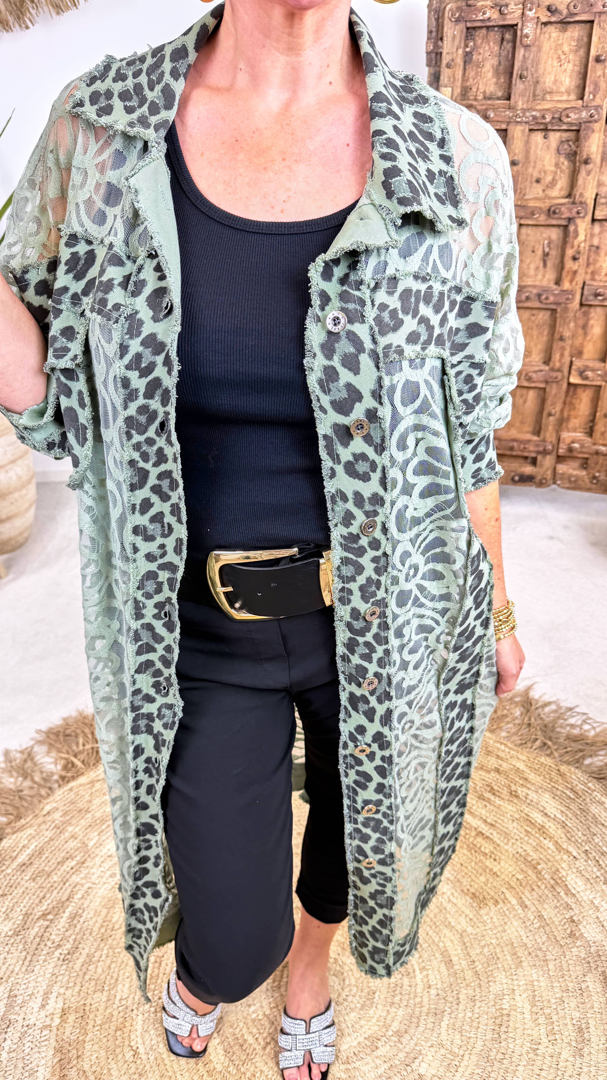 Long-Bluse Endless Story *Khaki*
